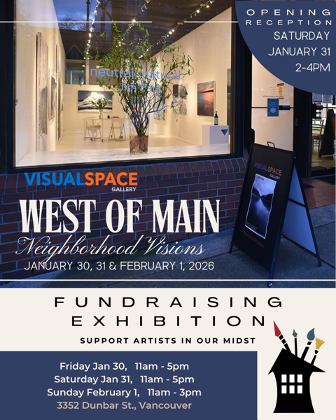 Curated for Visual Space Gallery's AiOM Fundraising Exhibition