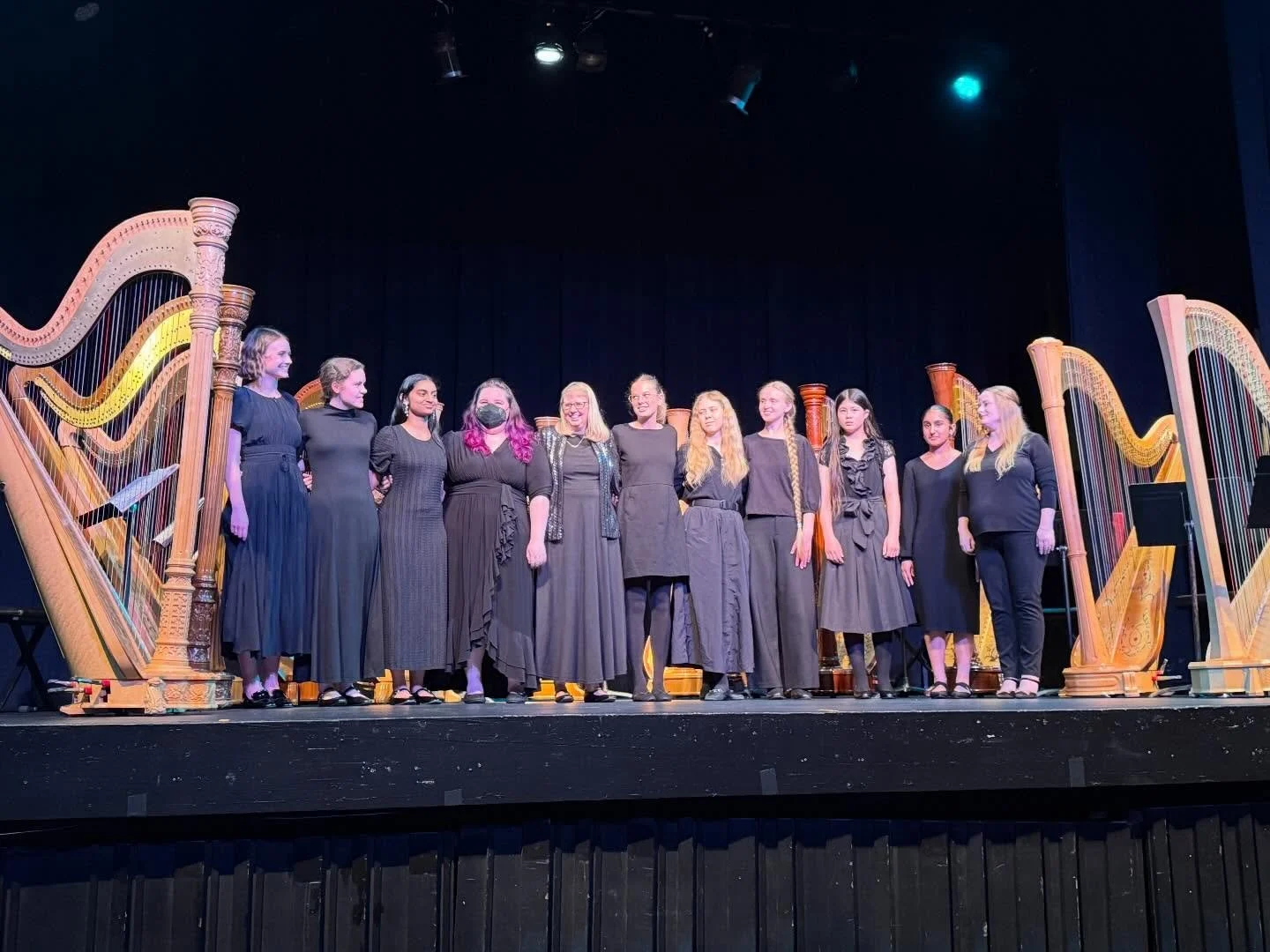 I can&rsquo;t wait to post more tomorrow, but thanks so much to the @uofucrimsonharps for an unforgettable evening! 
🪉💕🪉✨🪉🌷🪉💖🪉