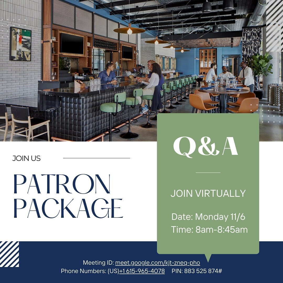 🚨Attention Patrons! Please join us for an exclusive virtual follow-up session to discuss any questions you may have concerning the release of the 2024 IIDA Georgia Patron Package. Link to virtual meeting is provided in our bio. Thank you for your su