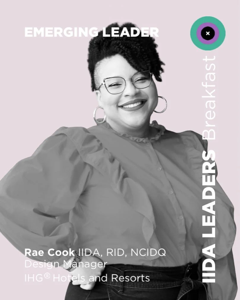 The GA IIDA Chapter would also like to congratulate this year&rsquo;s Emerging Leader!  Please join us Friday March 6 at this year&rsquo;s Leaders Breakfast to celebrate both Rae and this year&rsquo;s Honoree,  Betsy Graham! .  #iida #interiordesign 
