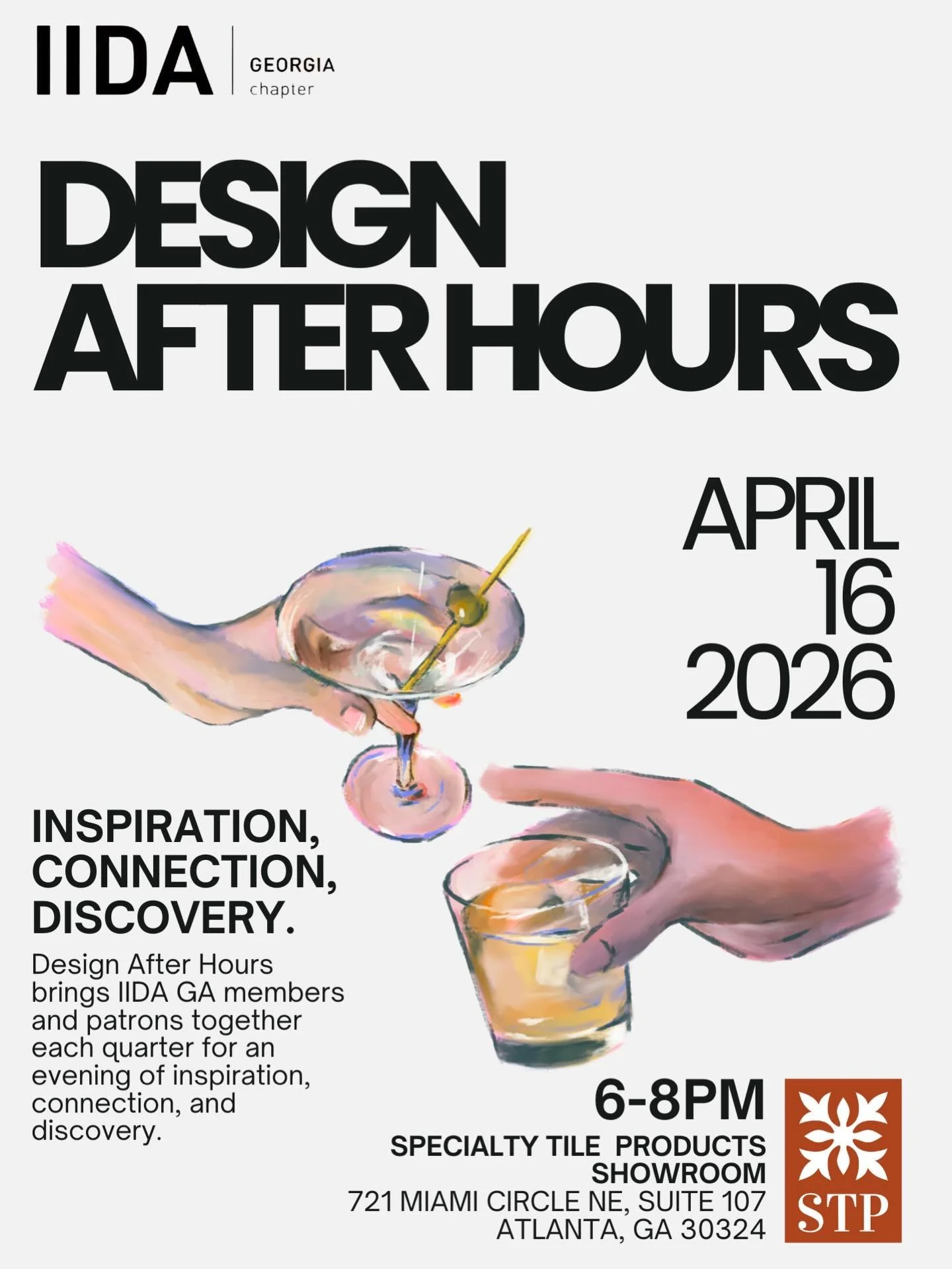 It&rsquo;s easy to fall in love with our IIDA GA community,  once you get involved! But don&rsquo;t take our word for it&hellip; come join us for Design After Hours on April 16 at Specialty Tile in Buckhead and experience it for yourself! (RSVP link 