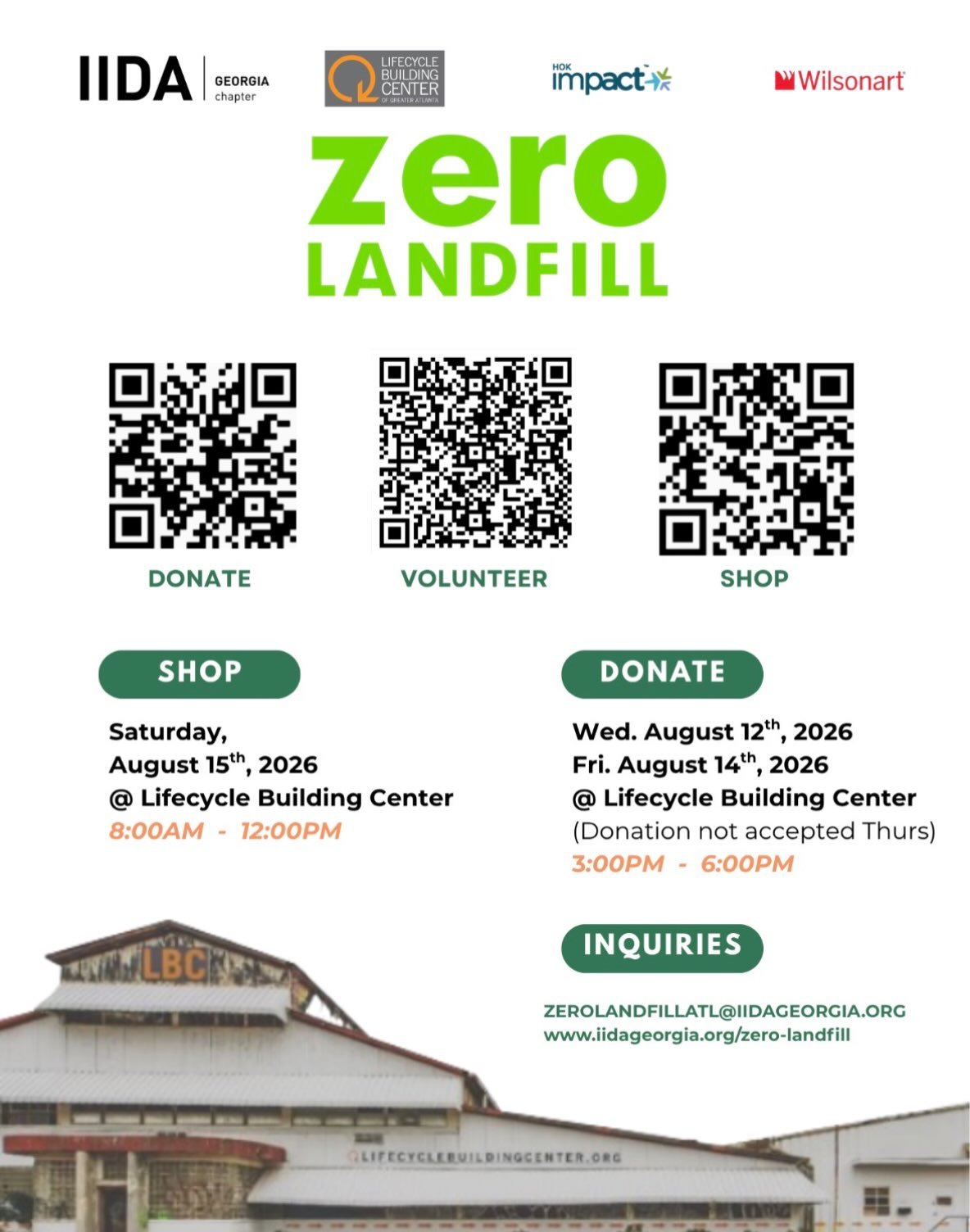 ♻️ ATLANTA DESIGN COMMUNITY: WE NEED YOUR MATERIALS!

Before those discontinued samples, extra materials and library clean-outs head to the dumpster, give them a new lease on life! 

Zero Landfill is collecting donations from architecture and design 