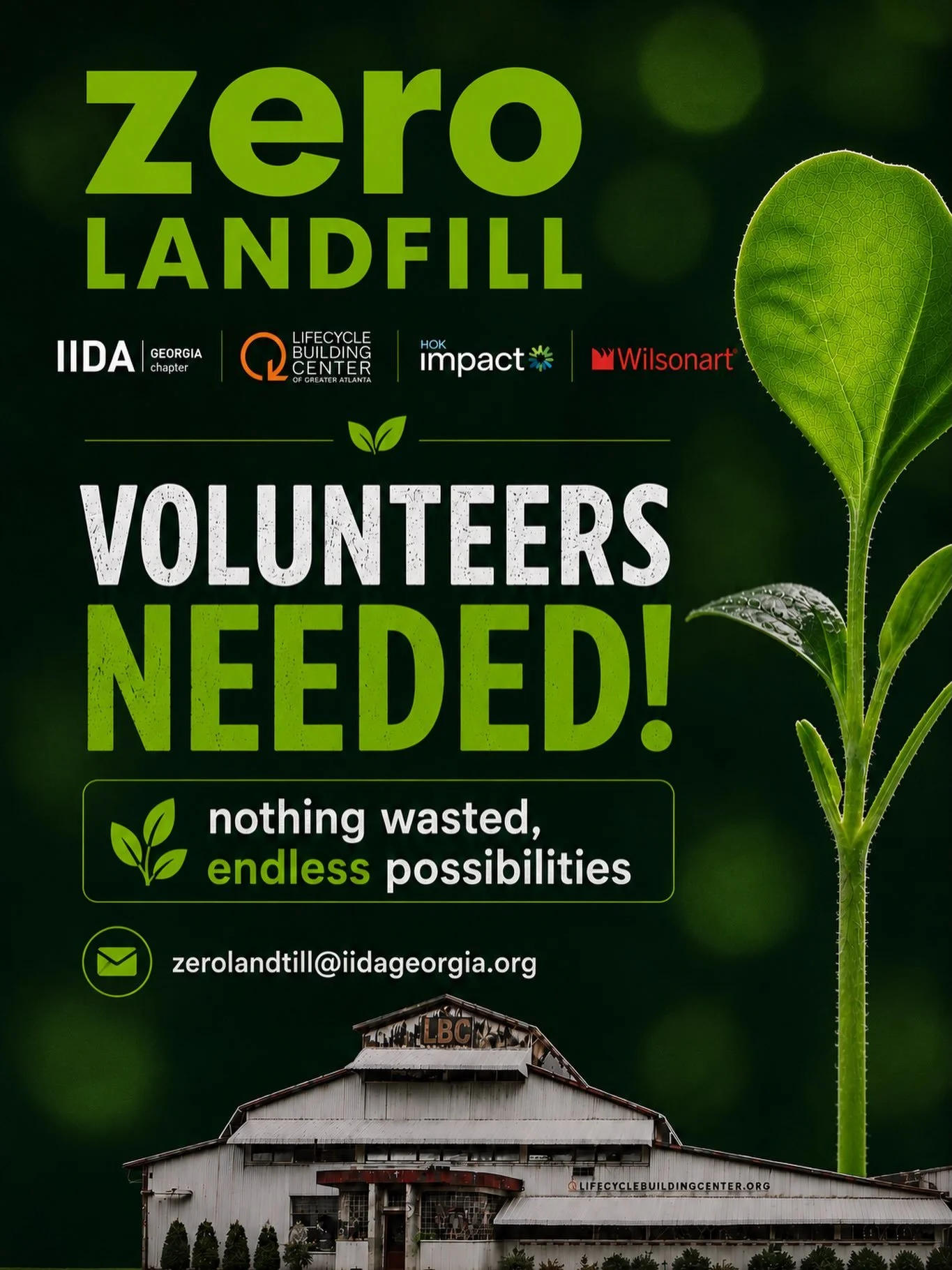 🌱 VOLUNTEERS NEEDED!

Design has the power to shape a more sustainable future, and it starts with keeping valuable materials out of the landfill.

Join us for Zero Landfill and help divert thousands of pounds of architectural and design materials ba