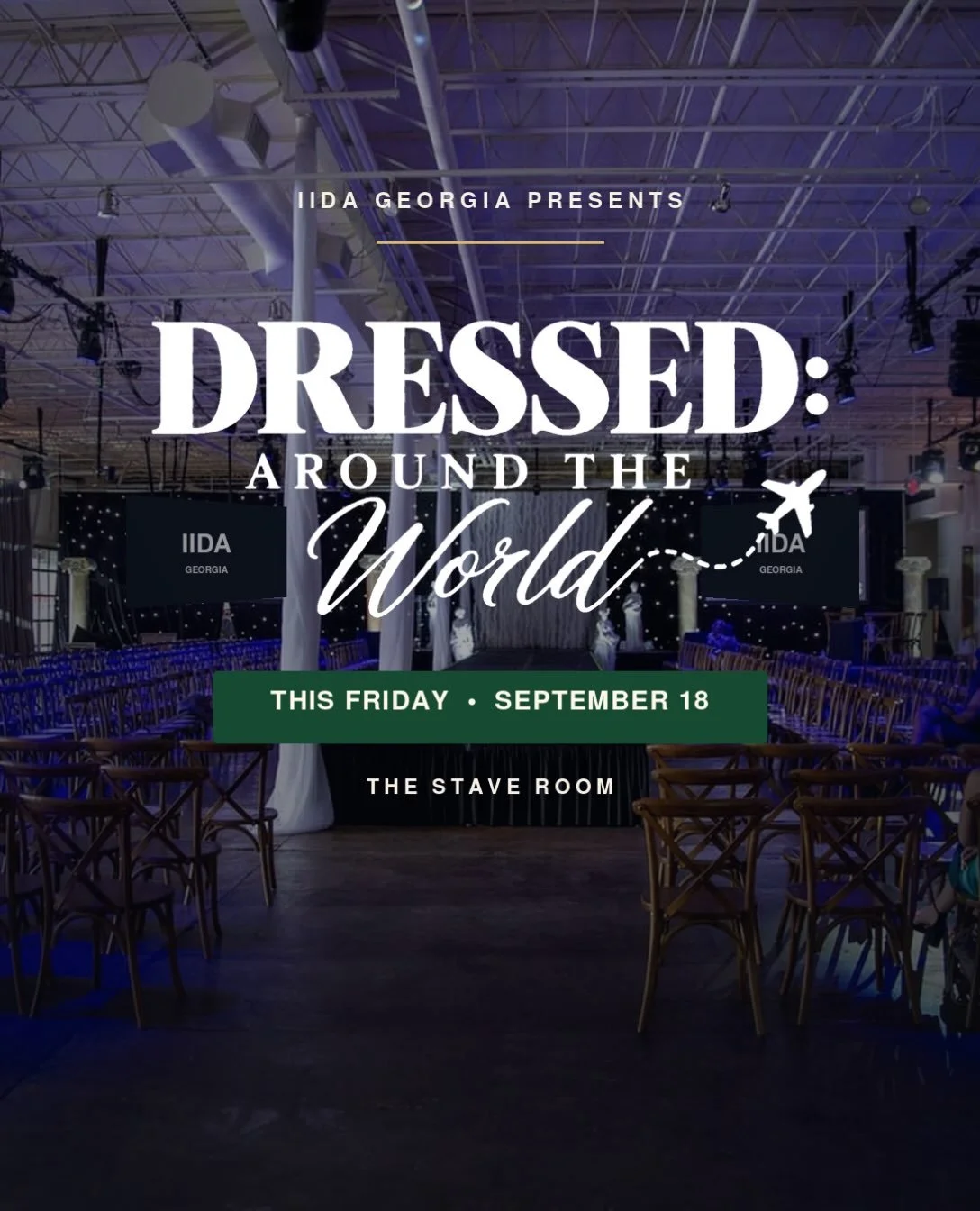 Creativity is about to take center stage at DRESSED: Around the World!

Join us, this Friday, as members of our design community, from 5 competing firms transform materials into extraordinary runway looks inspired by cultures, places and creative tra