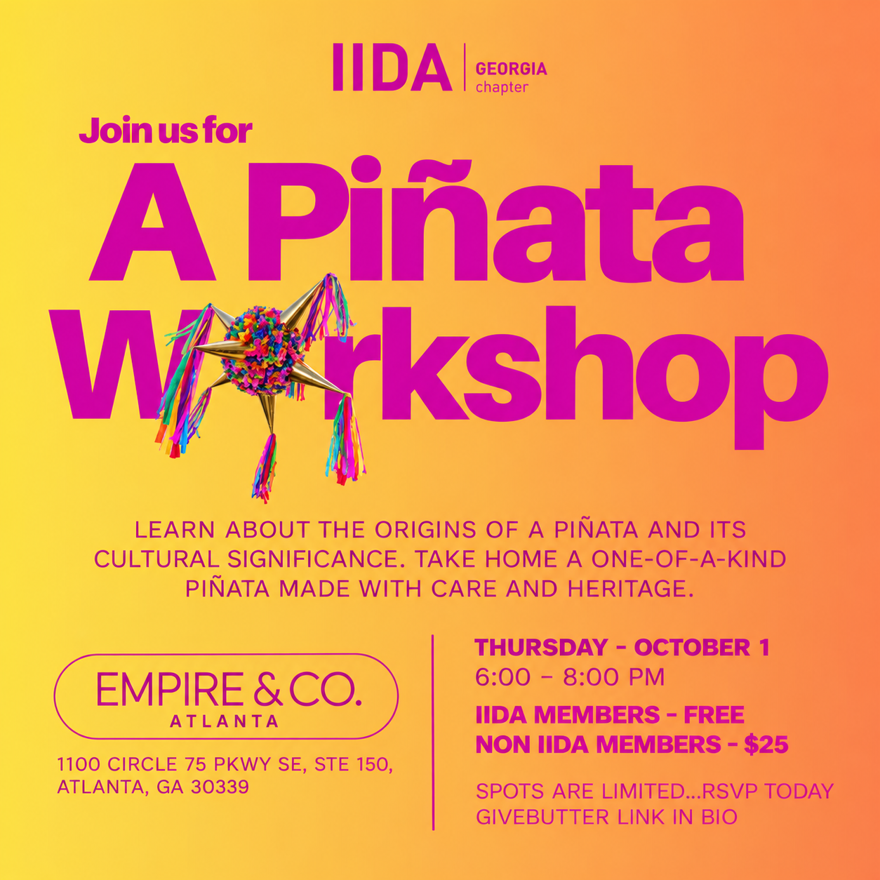 A Pinata Workshop