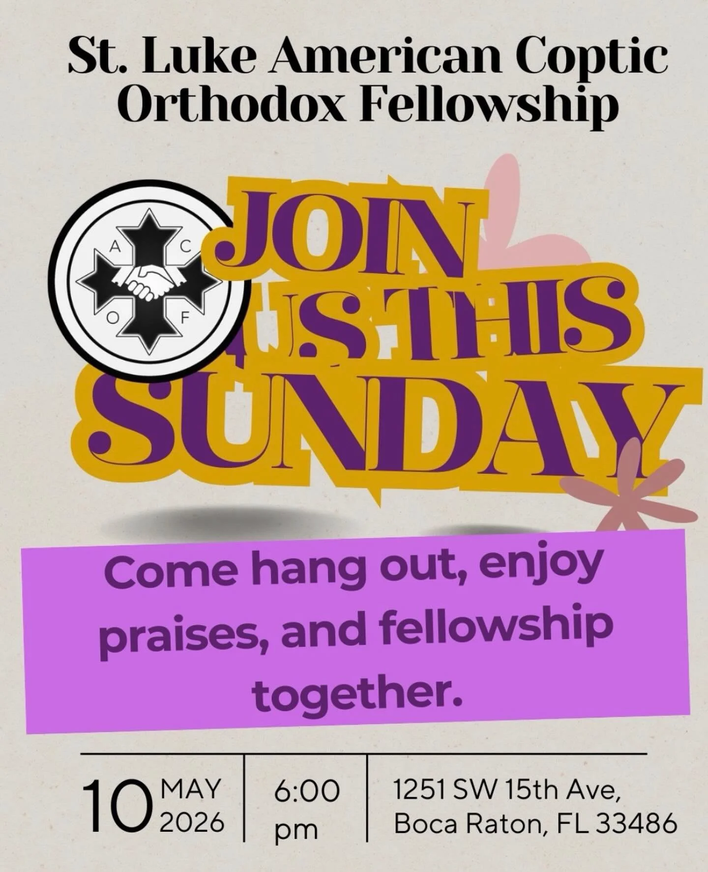 Come and bring a friend. Hope to see everyone there ☺️