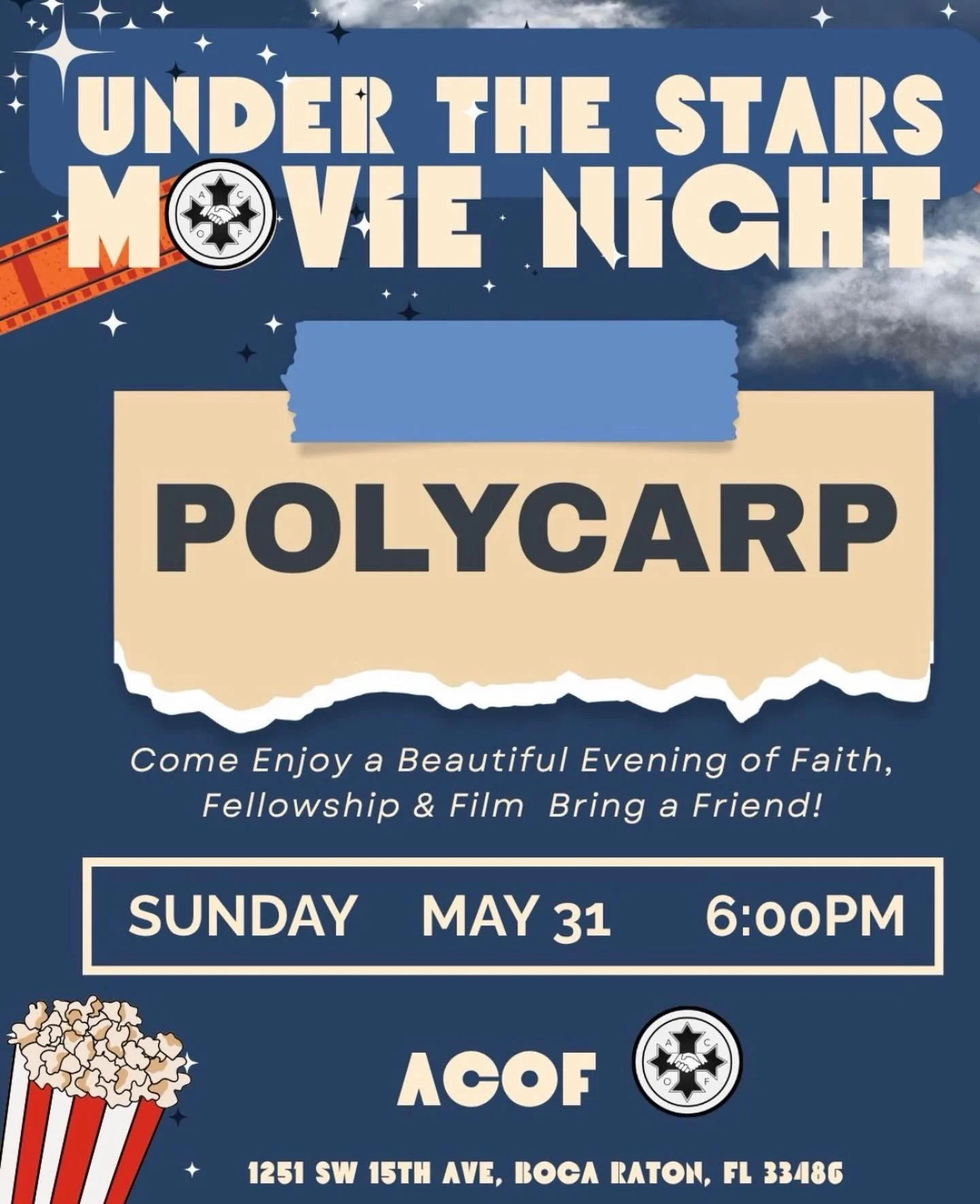 Hope to see everyone at movie night! 🍿🎥😊
