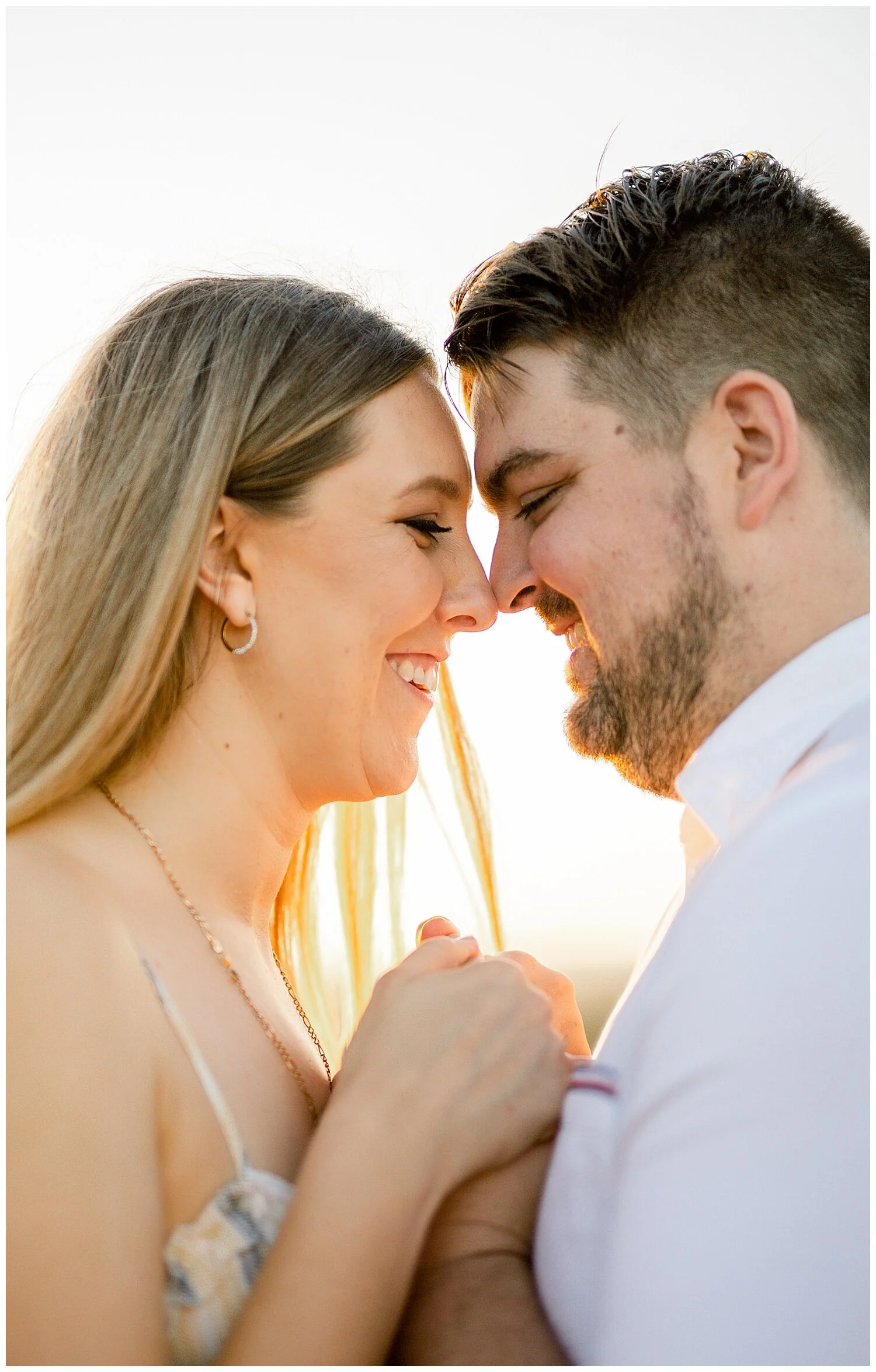 Sunshine Coast couple holding hands