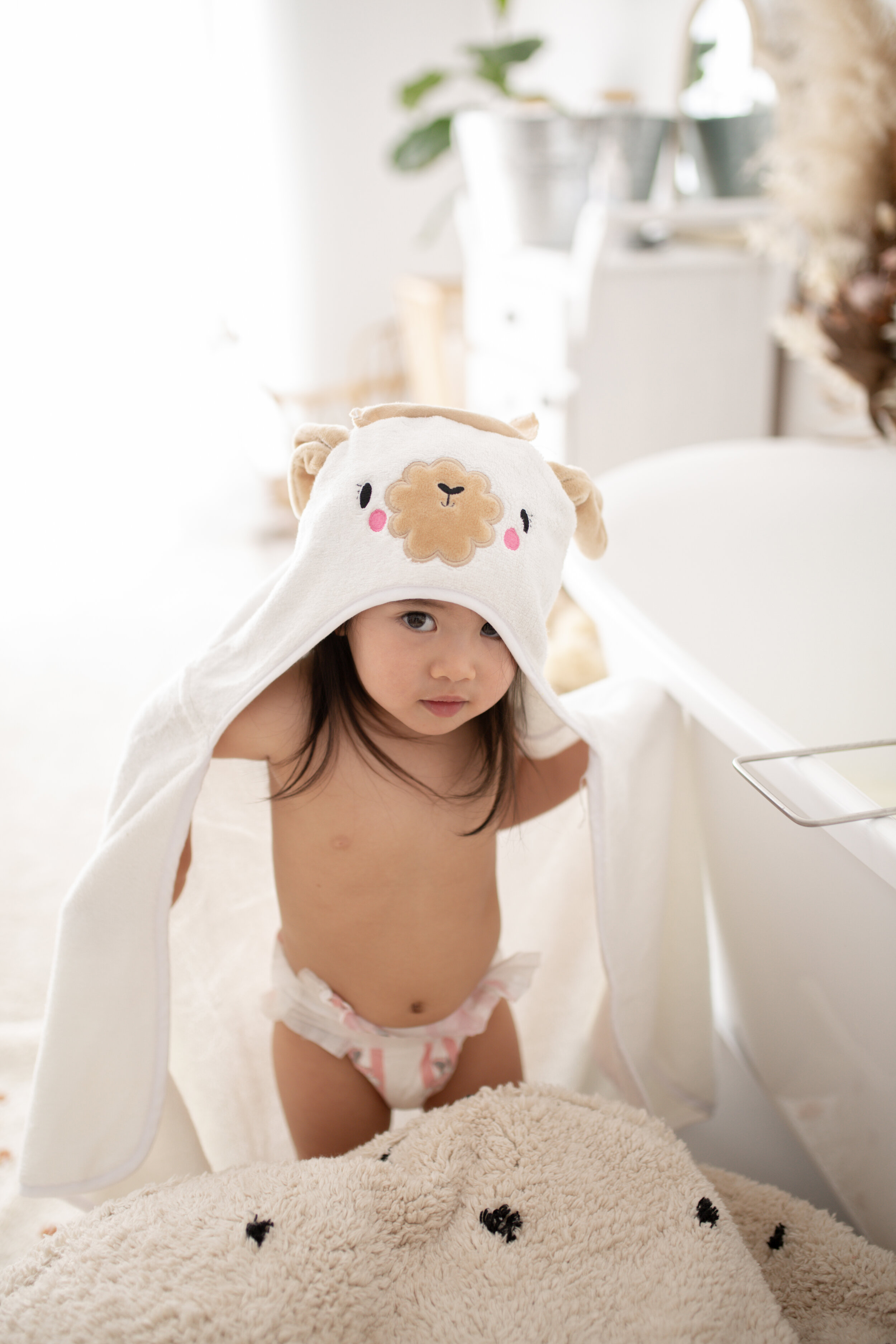 Australian baby towel product photography