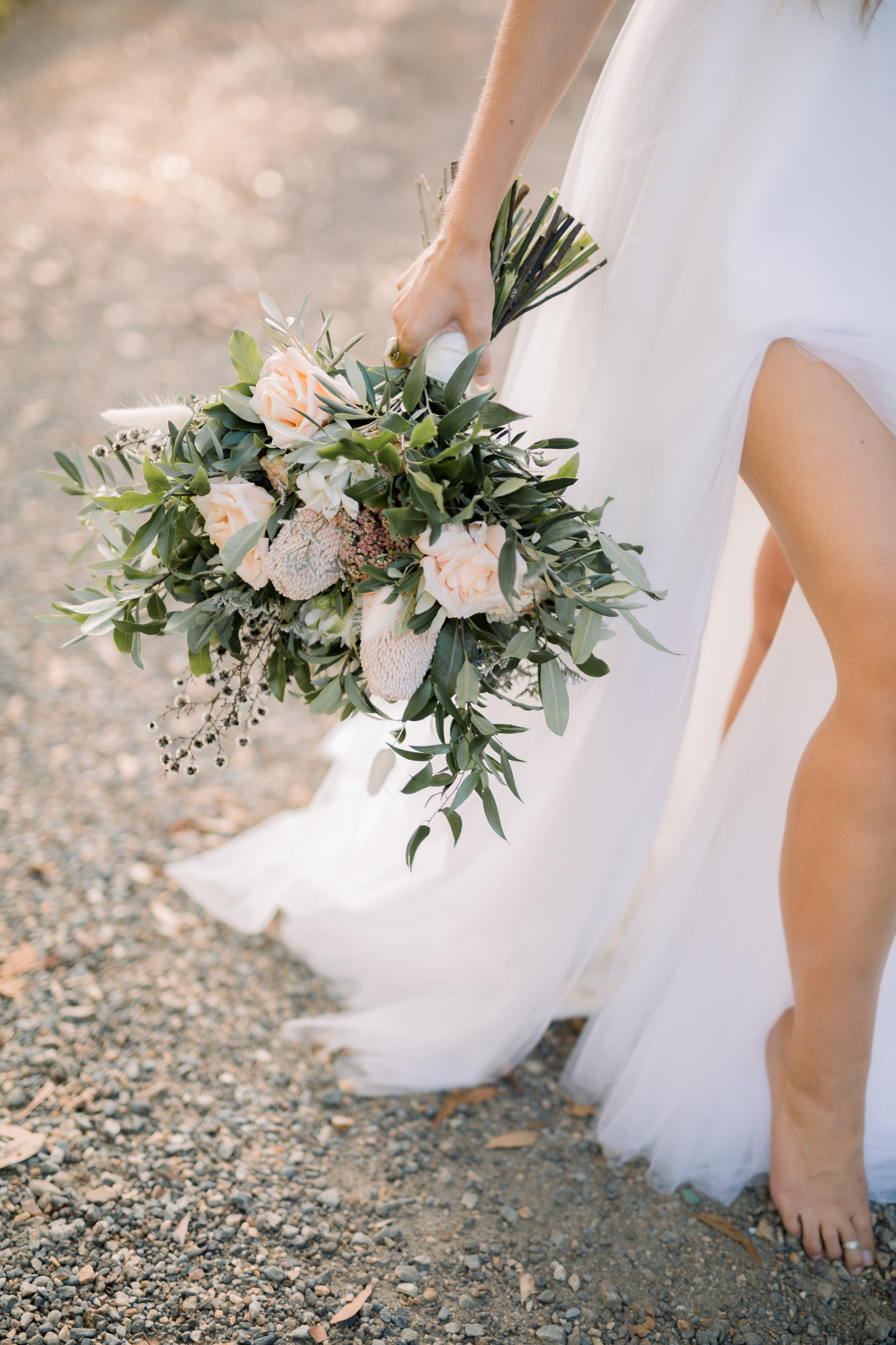 bohemian bridal bouquet 