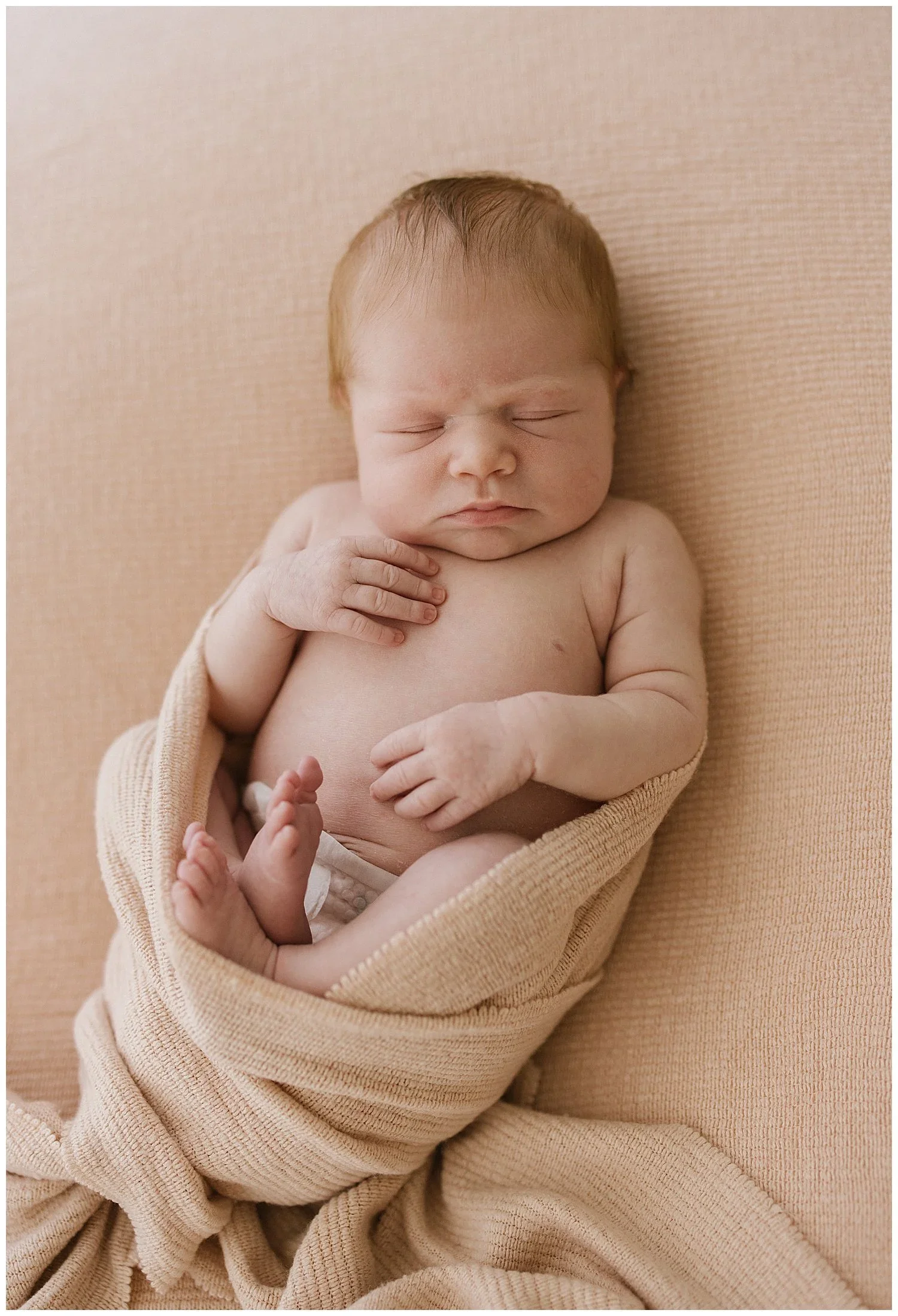 Newborn Photography in Our Brisbane Studio - Capturing the Beauty of New Beginnings