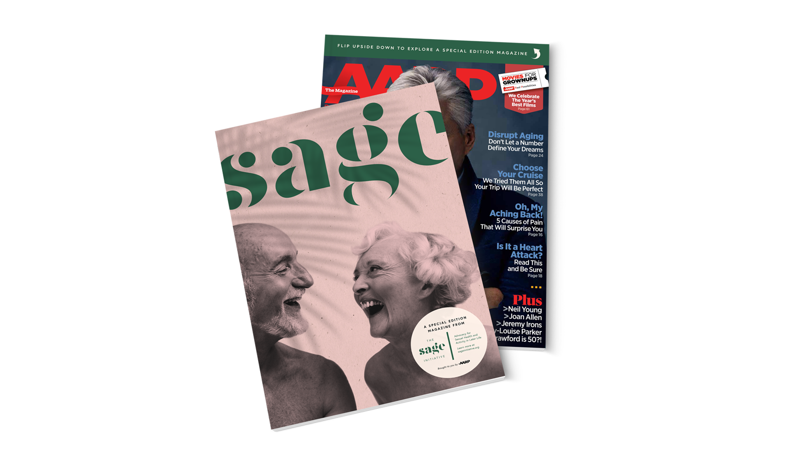 AARP Magazine x The Sage Initiative Special Edition Cover