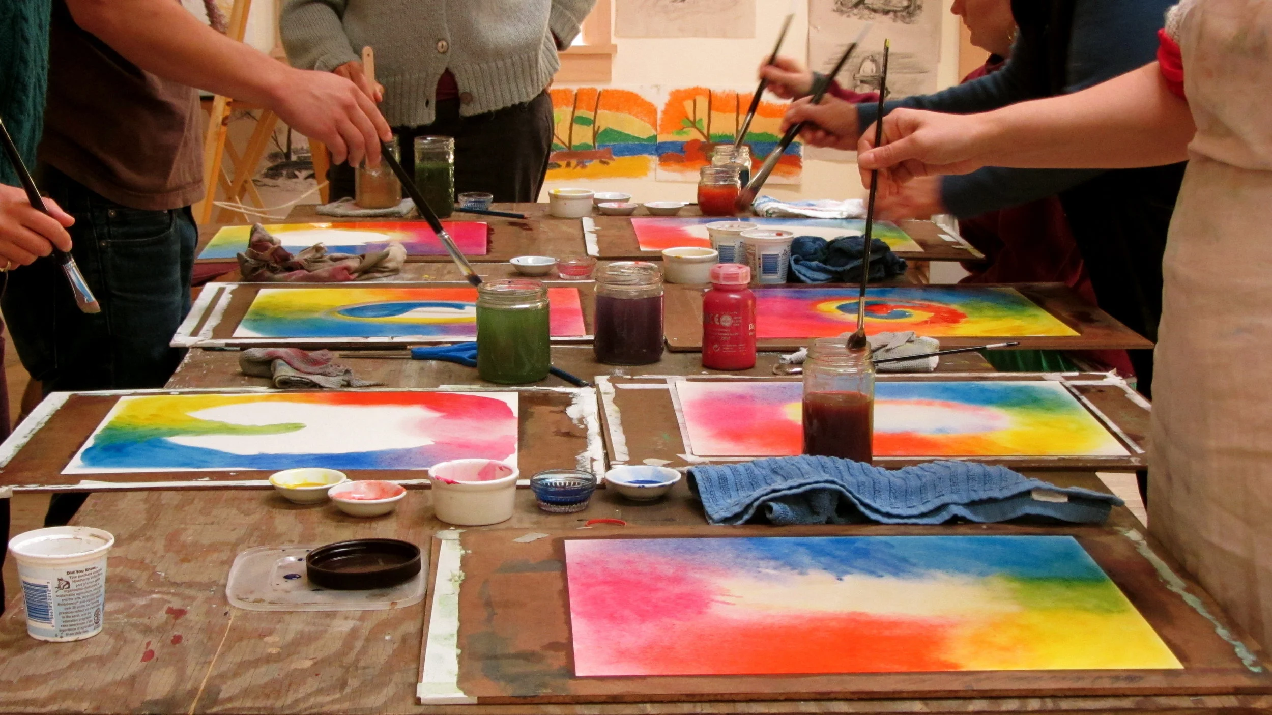 Thursday Morning Painting at Free Columbia