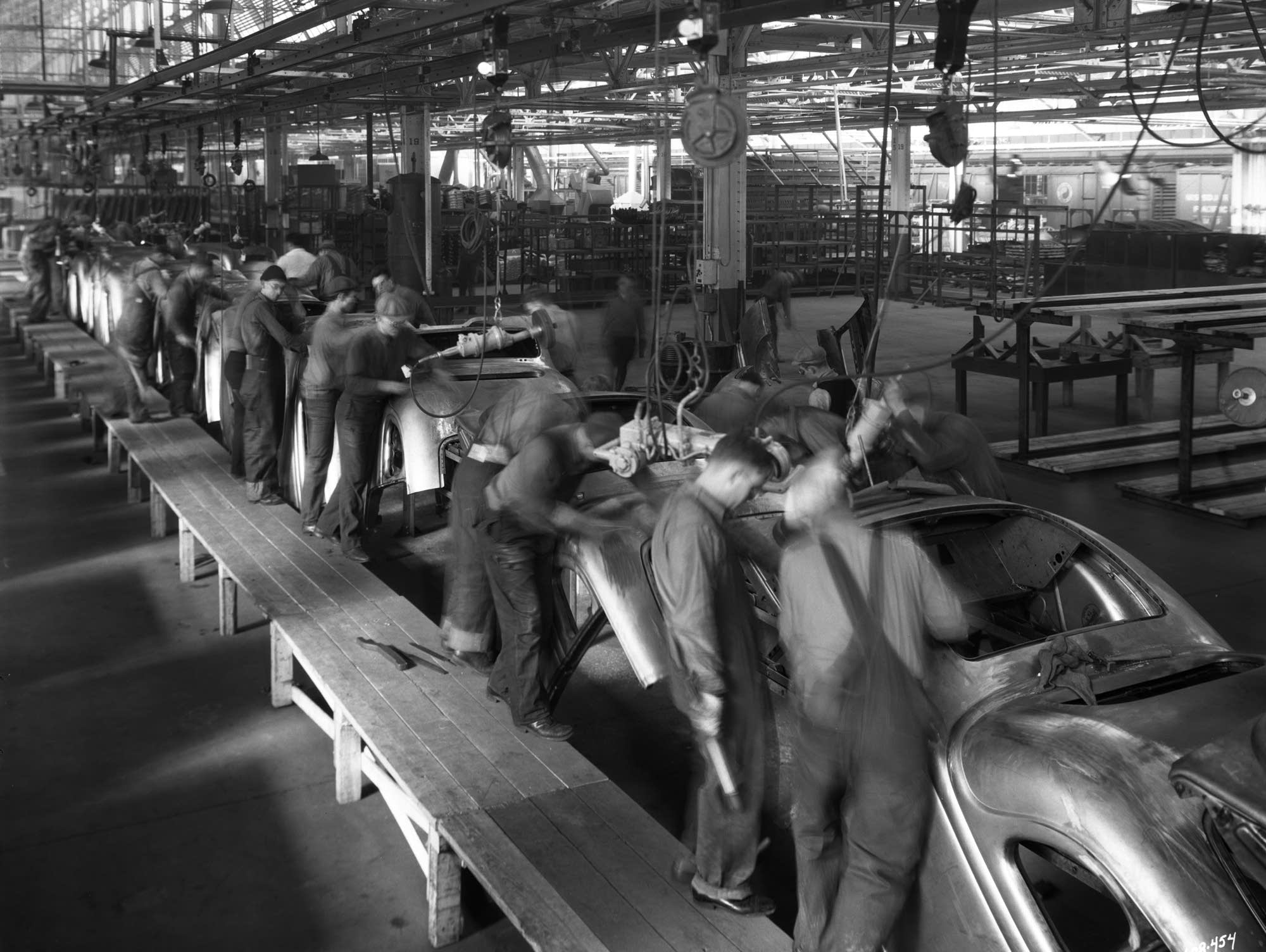 Ford assembly line