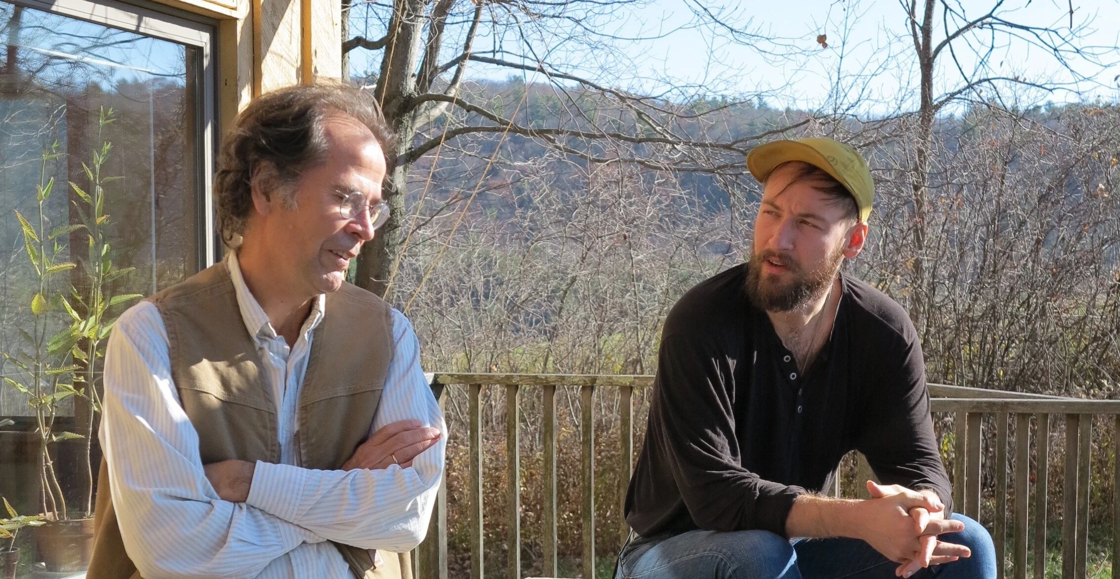 Stefan and Criag outside the Nature Institute.jpg