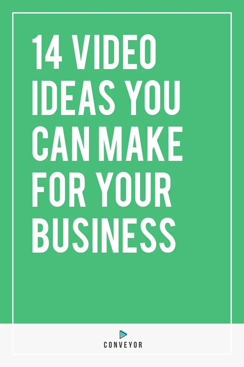 Ready to make some video content but have no clue what to say. These ideas will jump start your creativity!