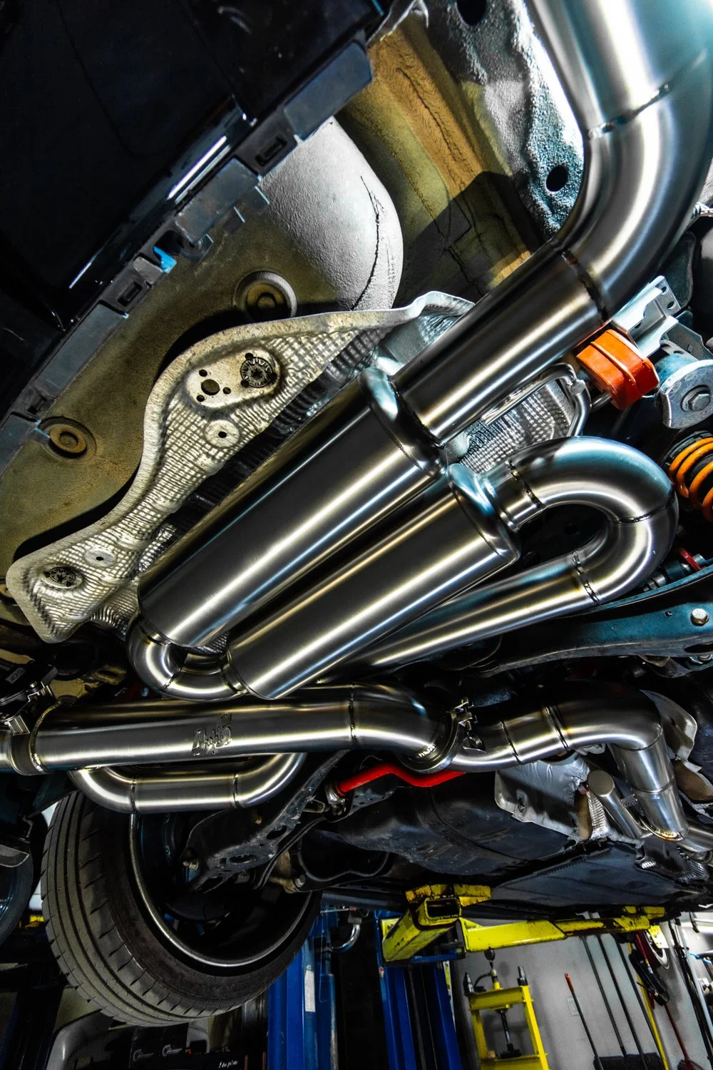 Audi 8V RS3 - V2 Rear section with split mufflers