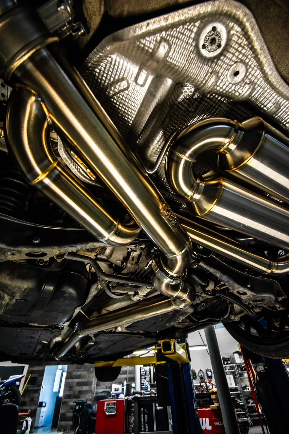 Audi 8V RS3 - V2 Valved rear section w/ single 3.5" valve