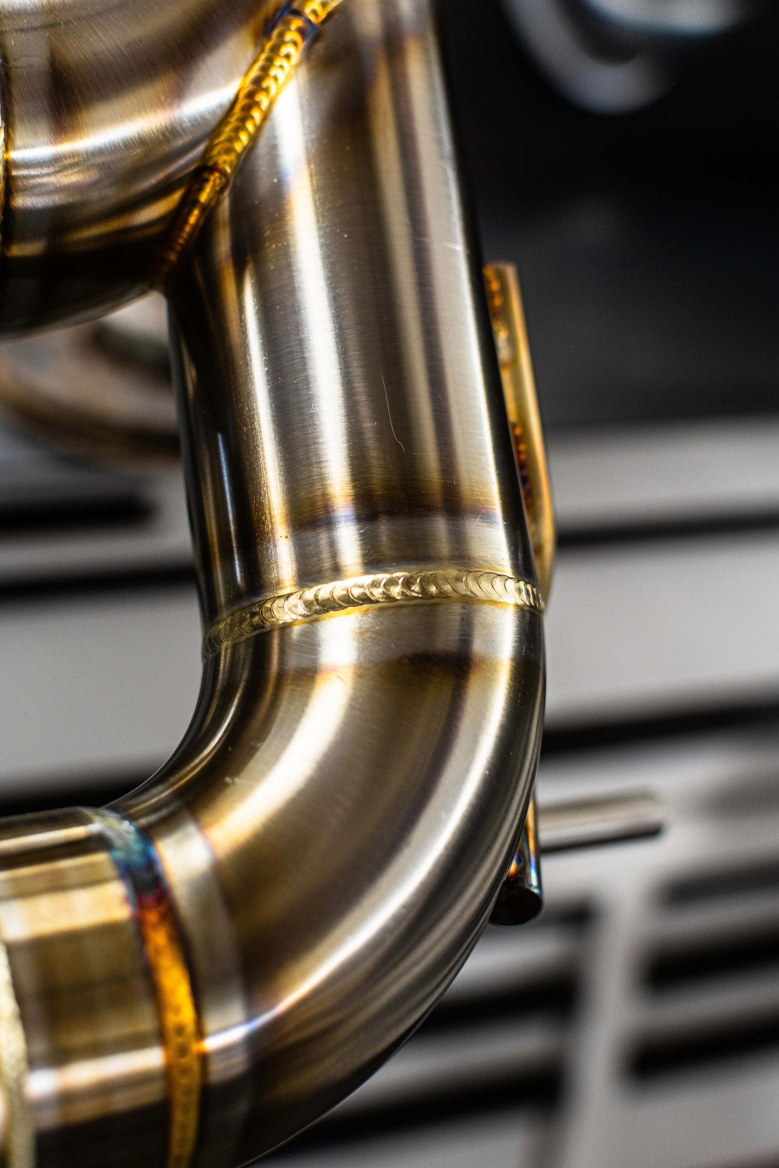 Backpurged weld on 8Y RS3 exhaust
