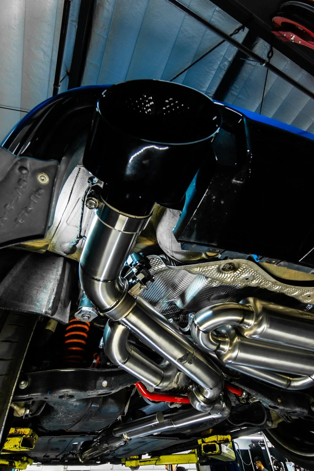Audi 8V RS3 - V2 Rear section w/ single valve design
