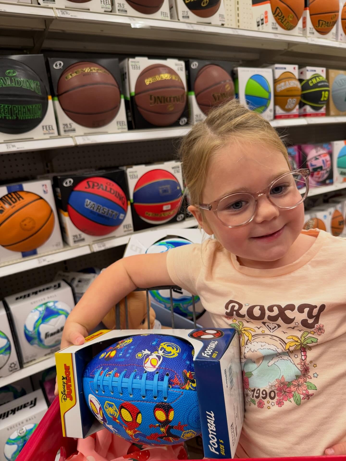 We are in the home stretch for our Spark of Love donations. Be sure to drop off your gifts by Friday so this girlie can help us to deliver to the Fire Station! 🙌🏻 🧸 🎁 She has had way too much fun hand selecting gifts for the kiddos this year! #se