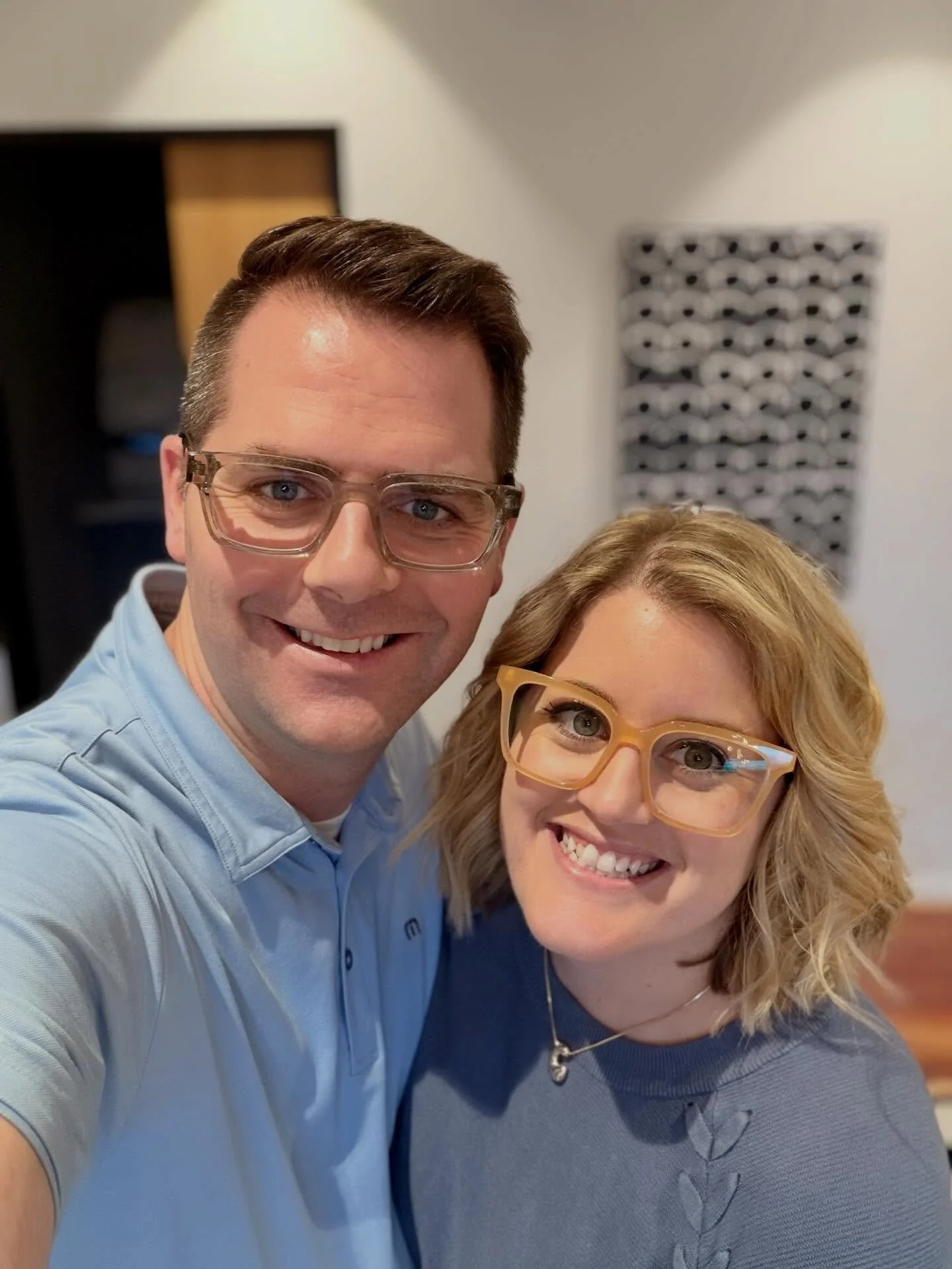 Both Dr. K and Dr. Bovy are in the office today! 🤓🙌🏻👩🏼&zwj;⚕️👨🏼&zwj;⚕️ #thedrbovyisin #thedrkisin #shopsmall #familyowned #spectacleoptometry