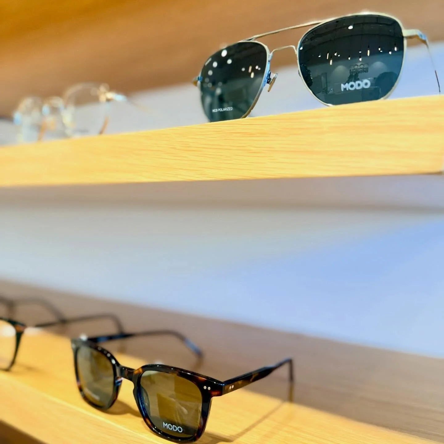 Olympics and snow sports are underway!! Check out our newest blog where we discuss snow blindness and what eye protection you may want for the snow ❄️ 😎 ☀️ And when you just need stylish, everyday sunnies&hellip; look no further than @modoeyewear!!
