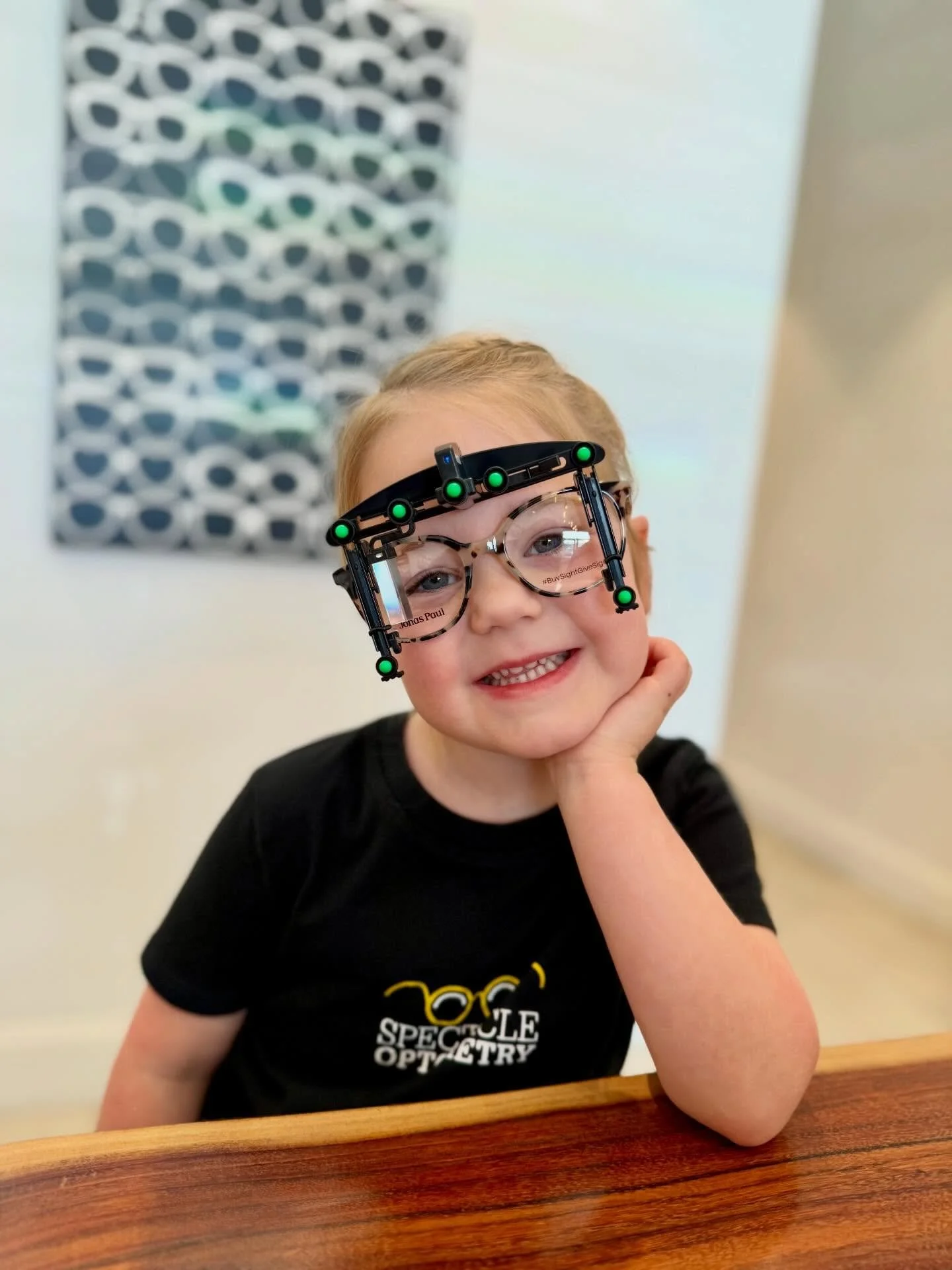 This cutie had her annual eye exam recently and is becoming quite the pro with an extensive glasses collection!! She&rsquo;s now had 5 official eye exams&hellip; and 1,475,689 unofficial ones (give or take 🤣) since every visit to mom and dad she INS