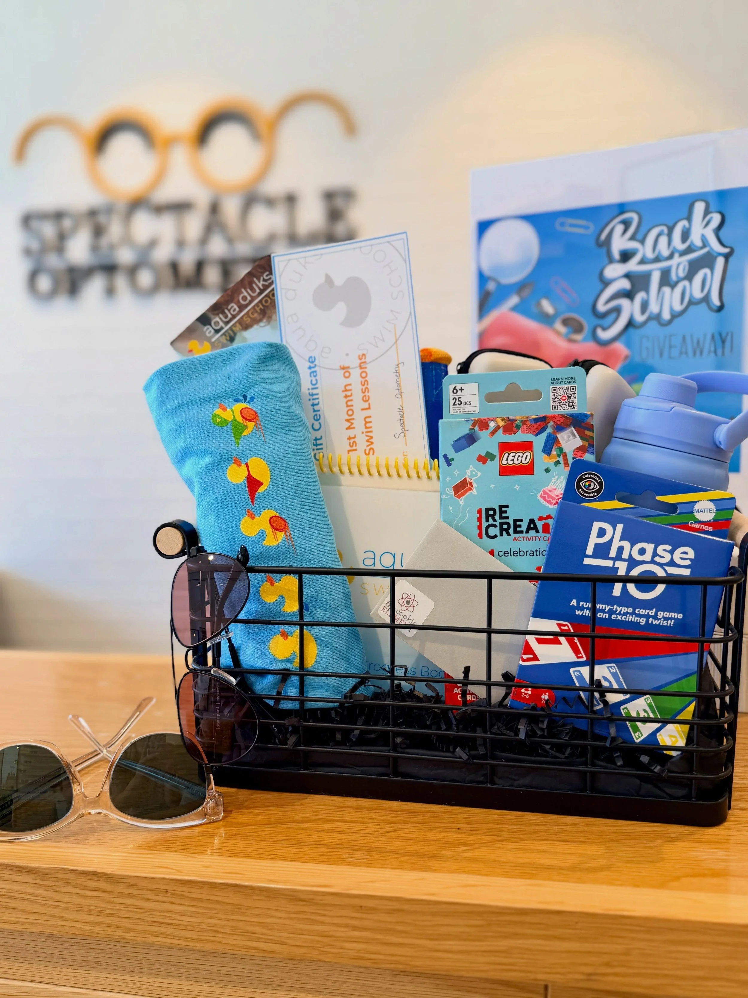 Today is the day we get to announce our winner of this kid&rsquo;s back-to-school giveaway basket!! 📚🎉 Check out our stories to see who it is! #winnerwinner #seebetterlookgood #backtoschoolgiveaway #backtoschool #spectacleoptometry
