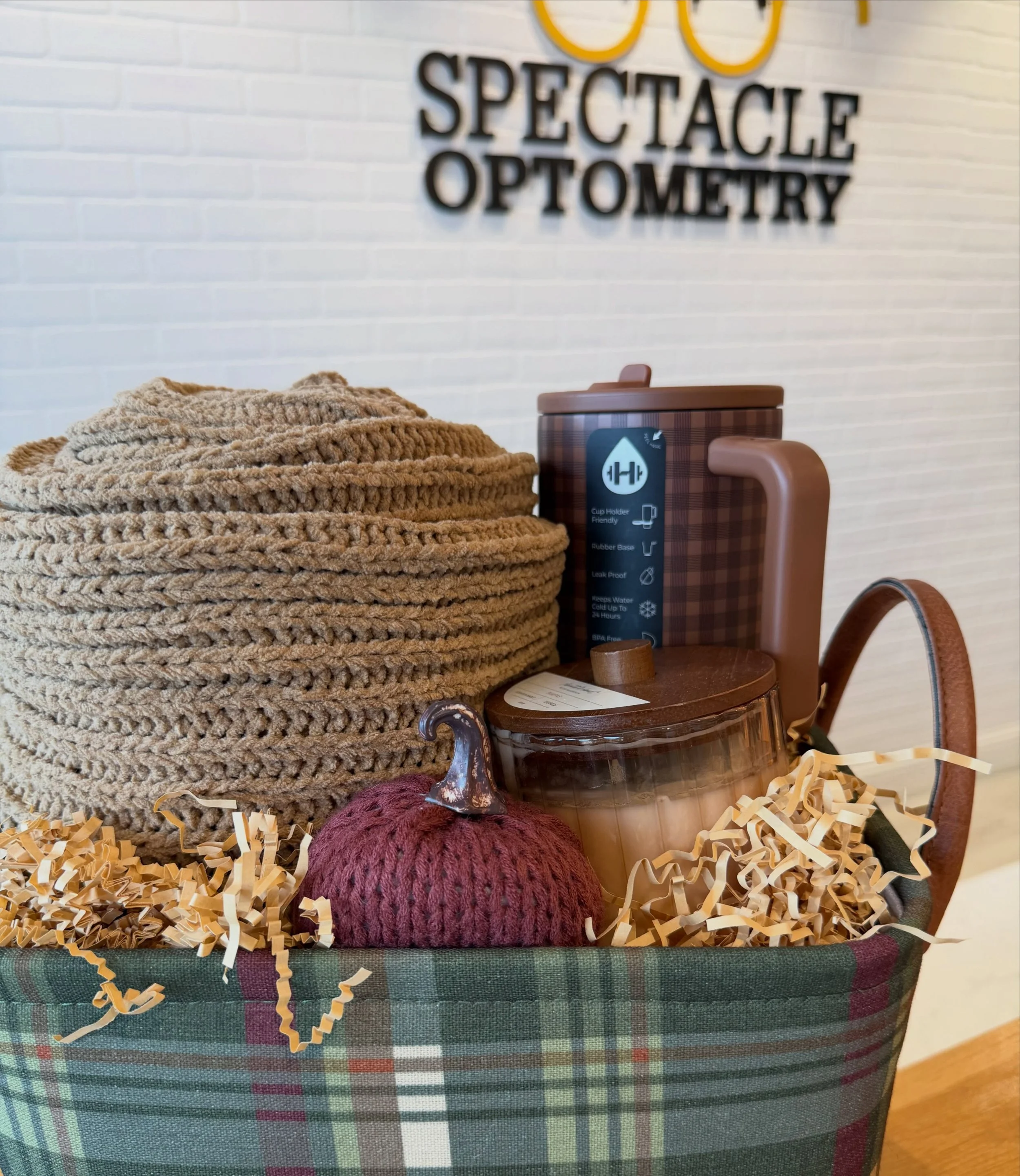 We&rsquo;re already HALFWAY through October!!! Be sure to get those October eye exams in for a chance to enter to win our fall basket. Plenty of chances to enter: come in for an eye exam, purchase glasses, buy a year supply of contacts, and/or write 