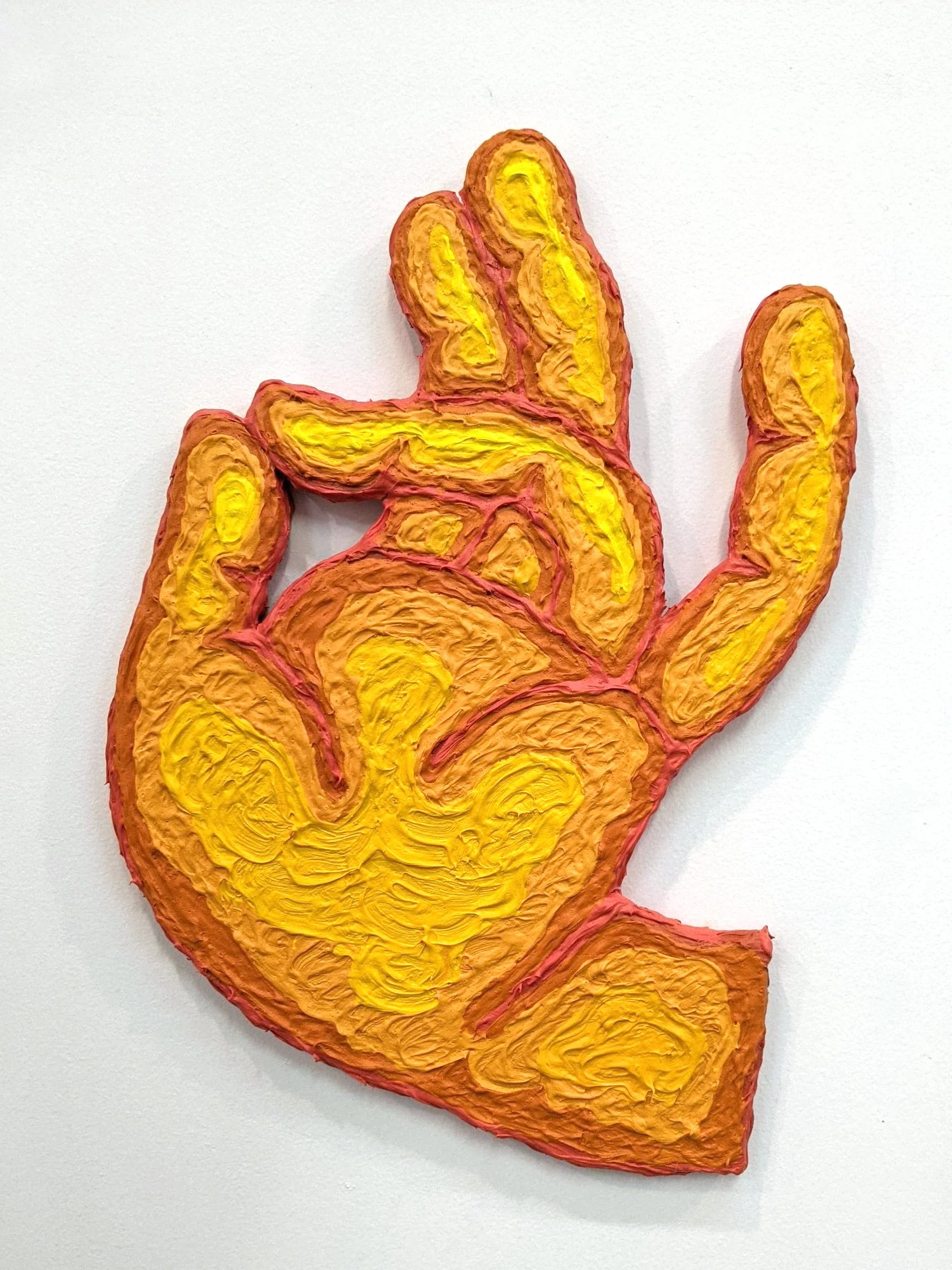 Vitarka Mudra (in yellow)