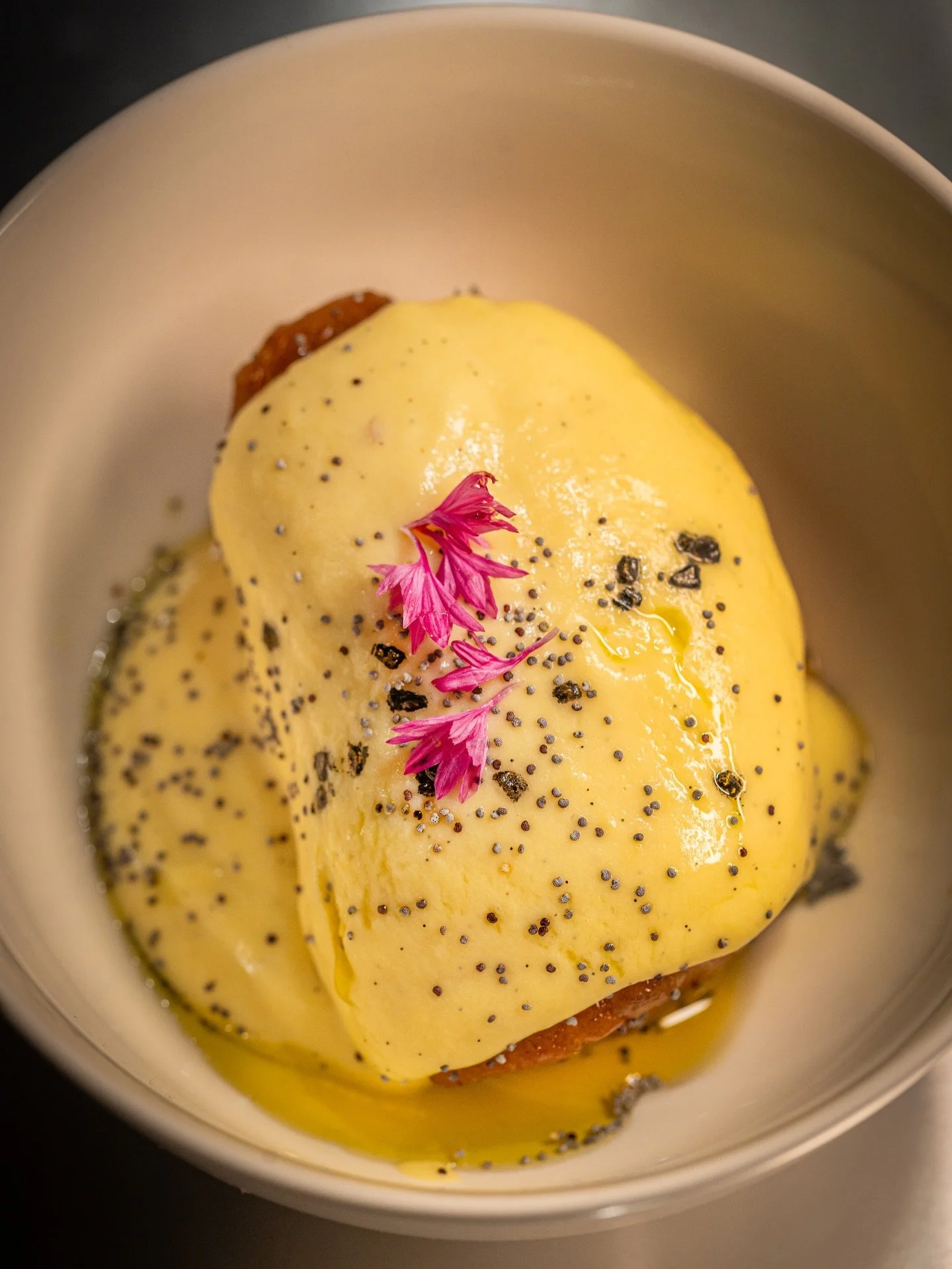 Been a fun winter so far!

1. Sourdough Baba Rum Cake, Hachiya Persimmon Compote&rsquo;, Tahitian Vanilla Bean Custard, Poppy, Black Lava Salt, Lorenzo EVOO

2. Cali Cabernet Poached Bosc Pear Stuffed with Whipped Gorgonzola, Shaved Drunken Goat Chee