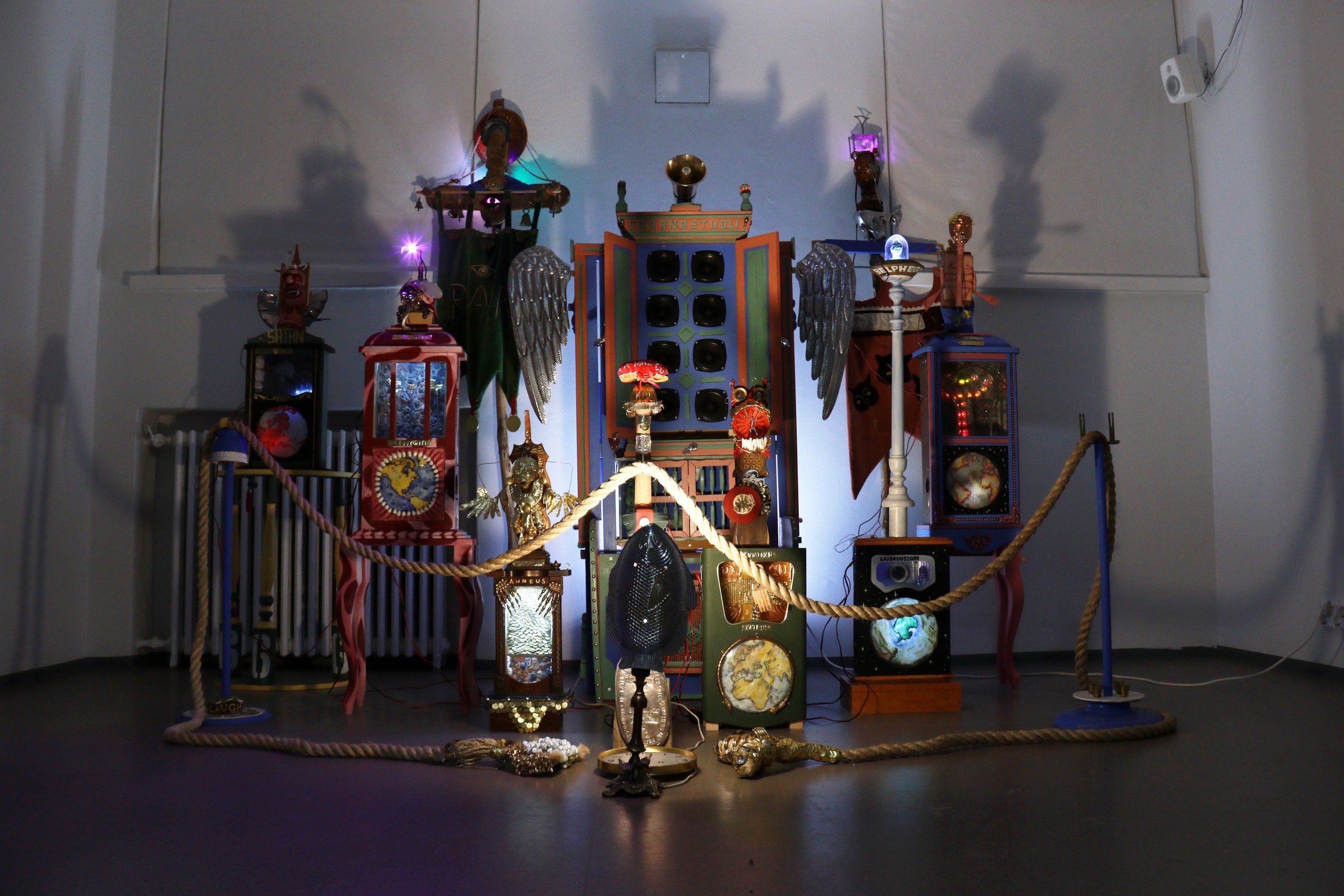  Installaatio Studio Mältinrannassa Tampereella 2026 