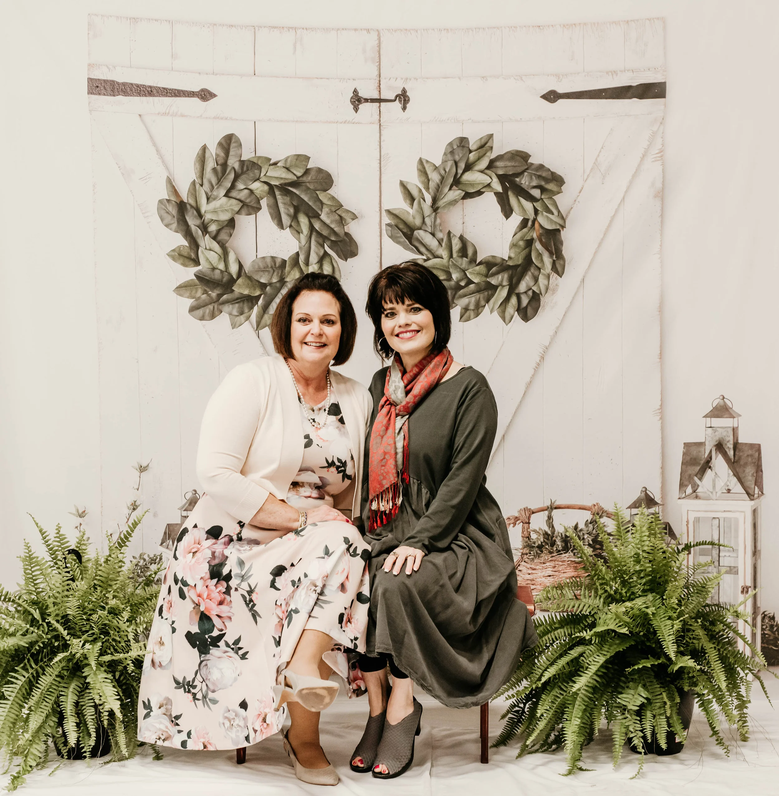 Pictured above Linda Miller and Kirsten Hart
