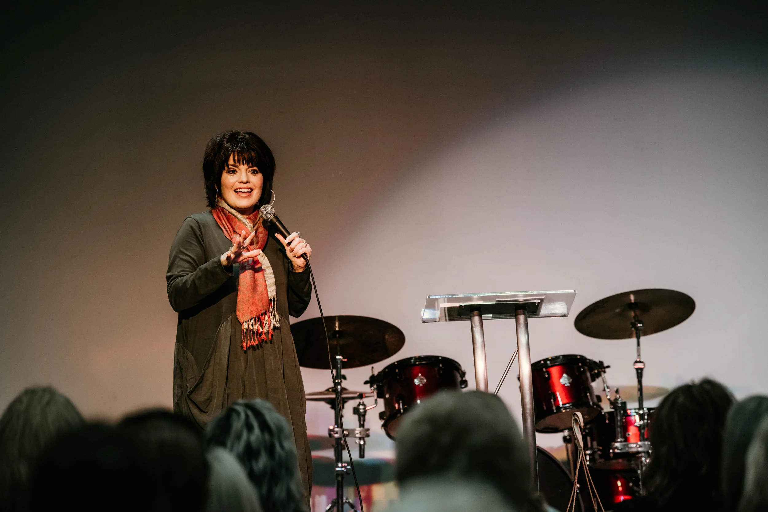 Speaker - Kirsten Hart Thanks so much for sharing your story Kirsten. You have such a kind and beautiful spirit and truly enjoyed hearing your testimony.