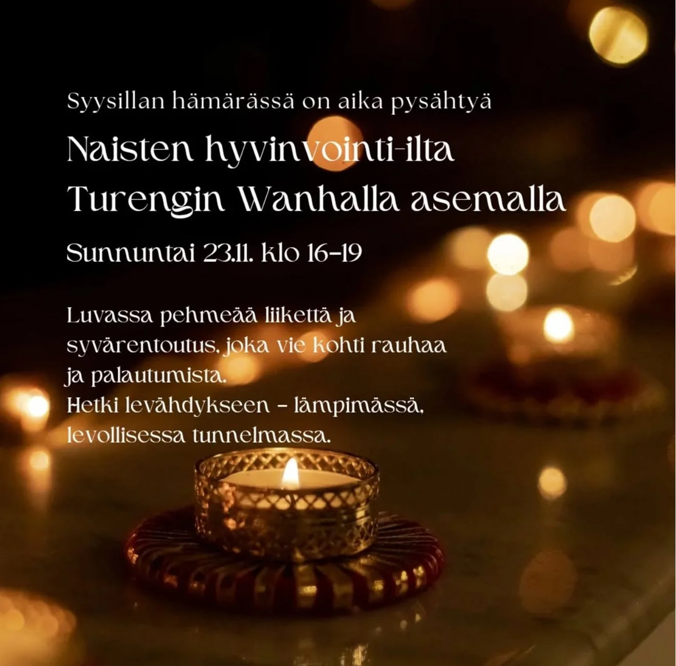 Naisten hyvinvointi-ilta 23.11.