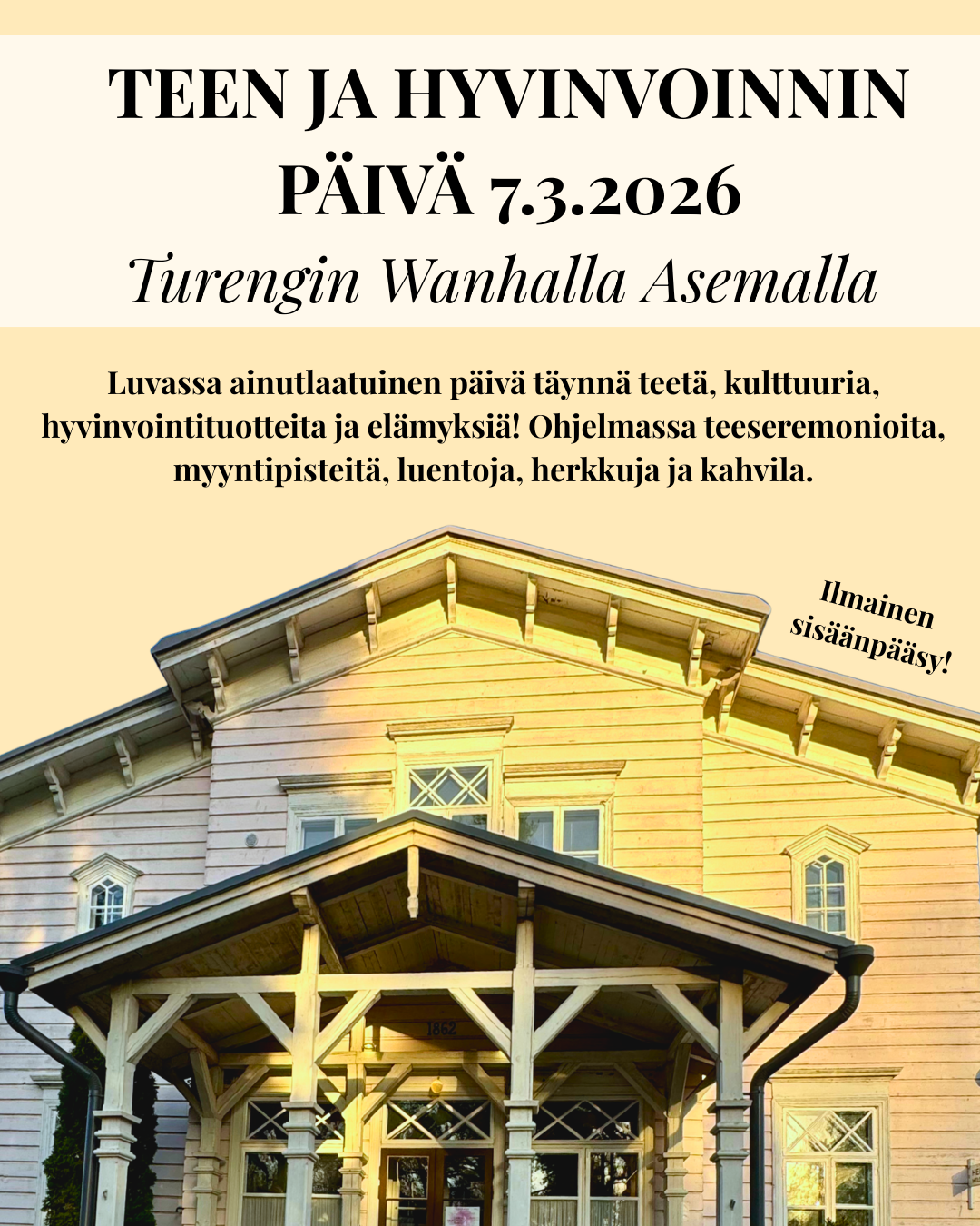 TEEN JA hyvinvoinnin PÄIVÄ 7.3.2026