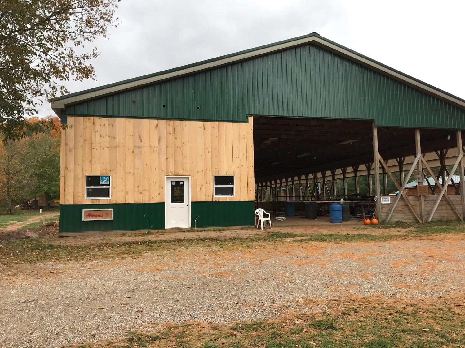 Peace Ranch’s new therapy room and arena for the integration of art & music with Equine-assisted therapy, opening June 15th 2019!