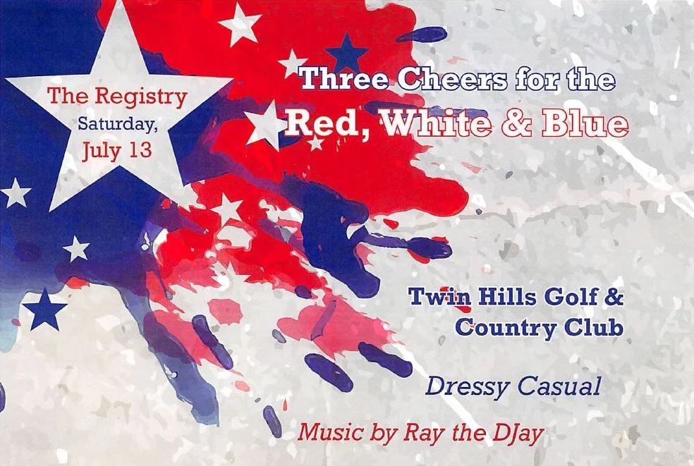 Three Cheers for the Red, White and Blue