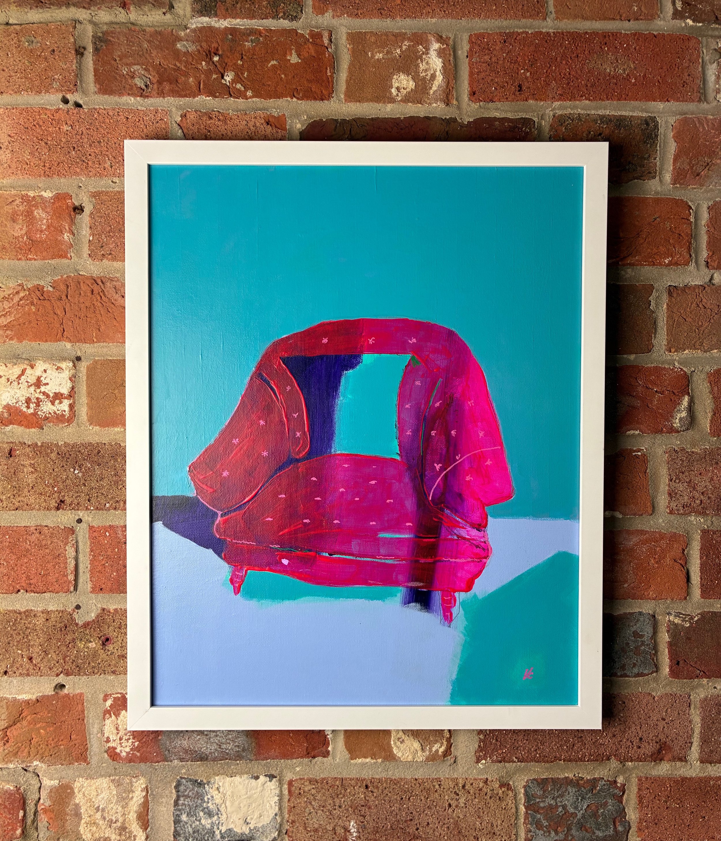 Pink Armchair