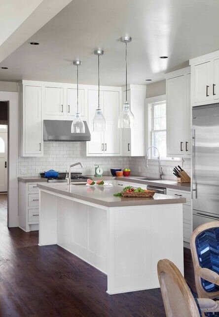 Kitchen Layouts Pros And Cons L Shaped, Small L Shaped Kitchen With Island Bench