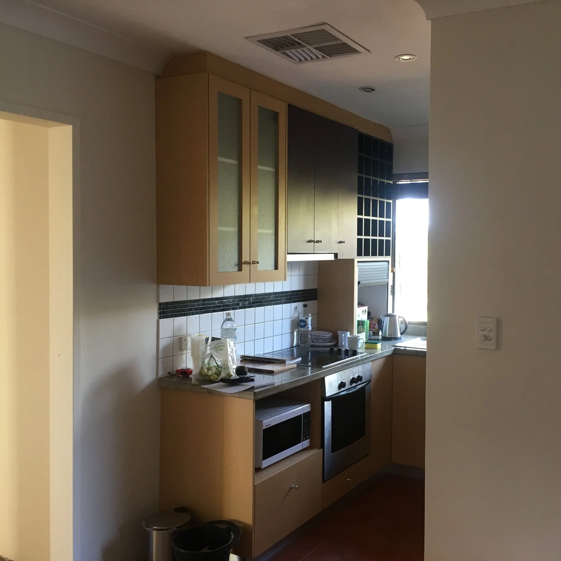Carol in Subiaco - Before
