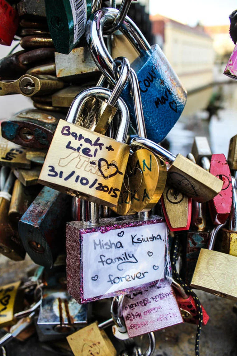 Locks of love.