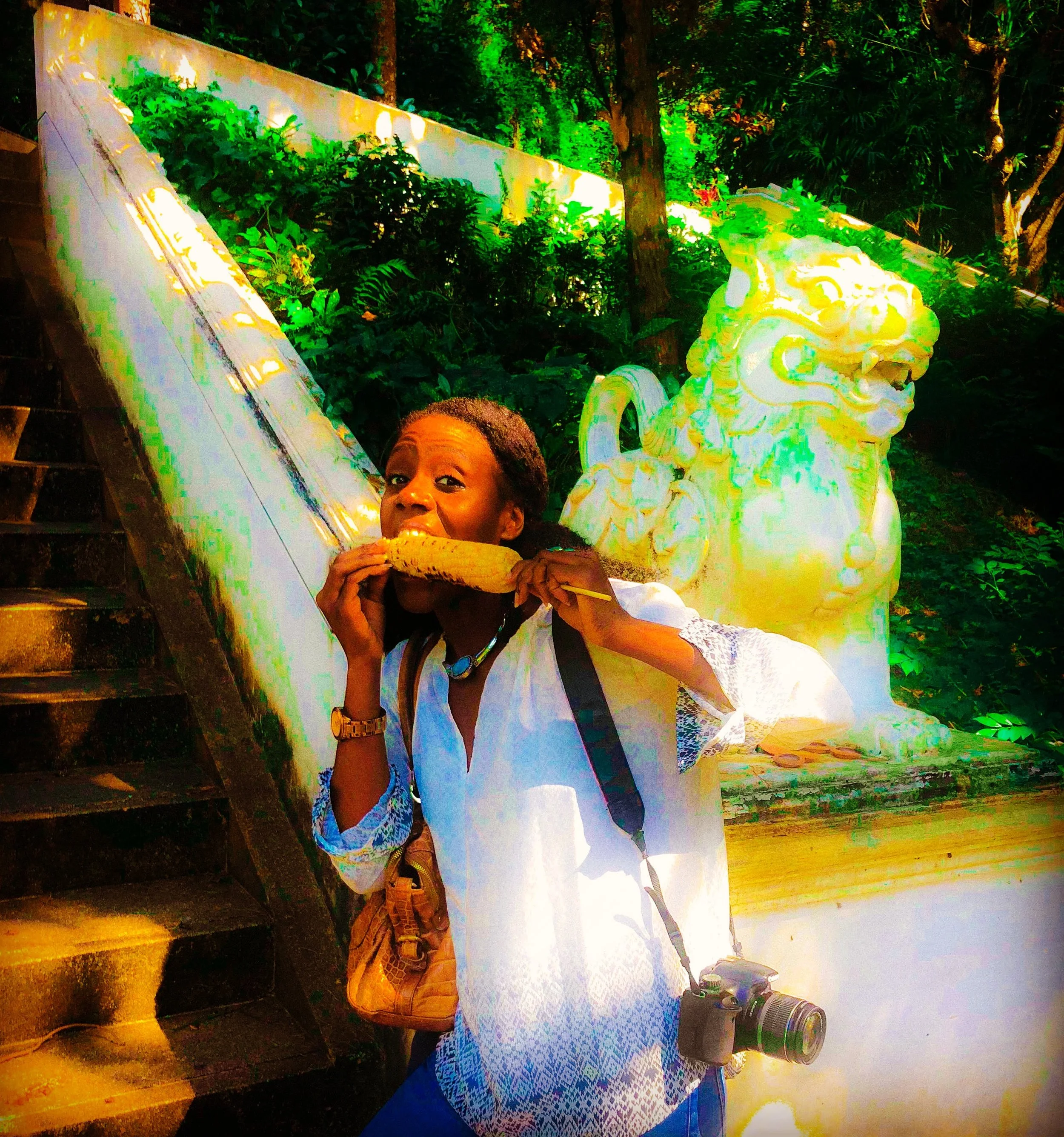 The chow before Doi Suthep stairs .jpeg