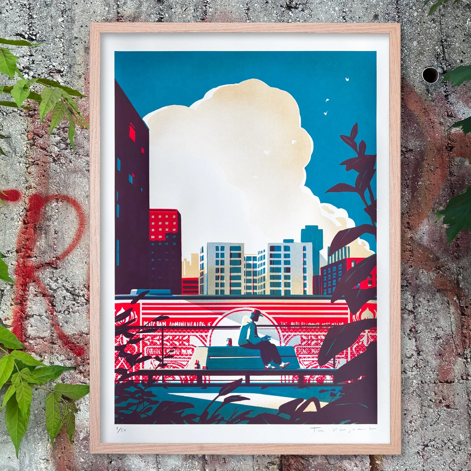#111 - Tom Haugomat - Sunset Mural