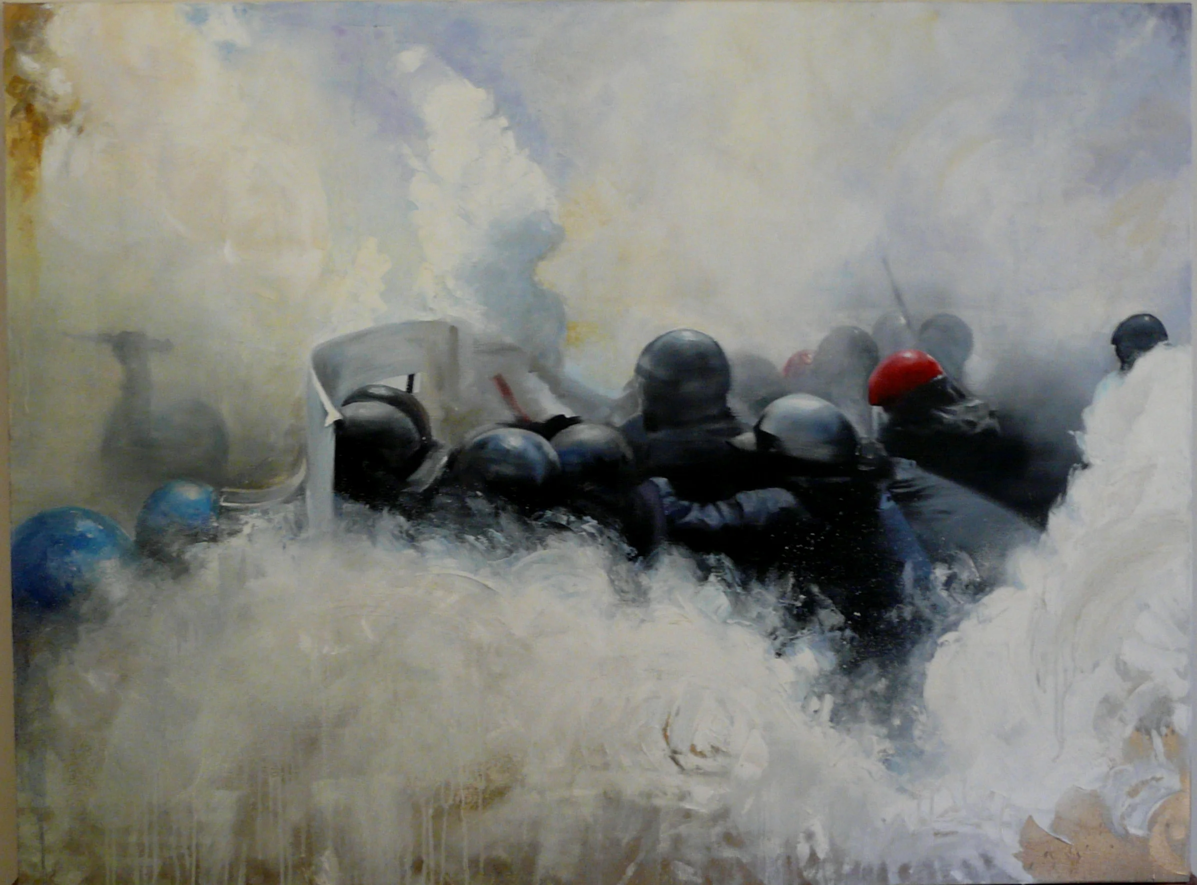  Guerrillas In The Mist  Oil on canvas | 90 X 122 cm 