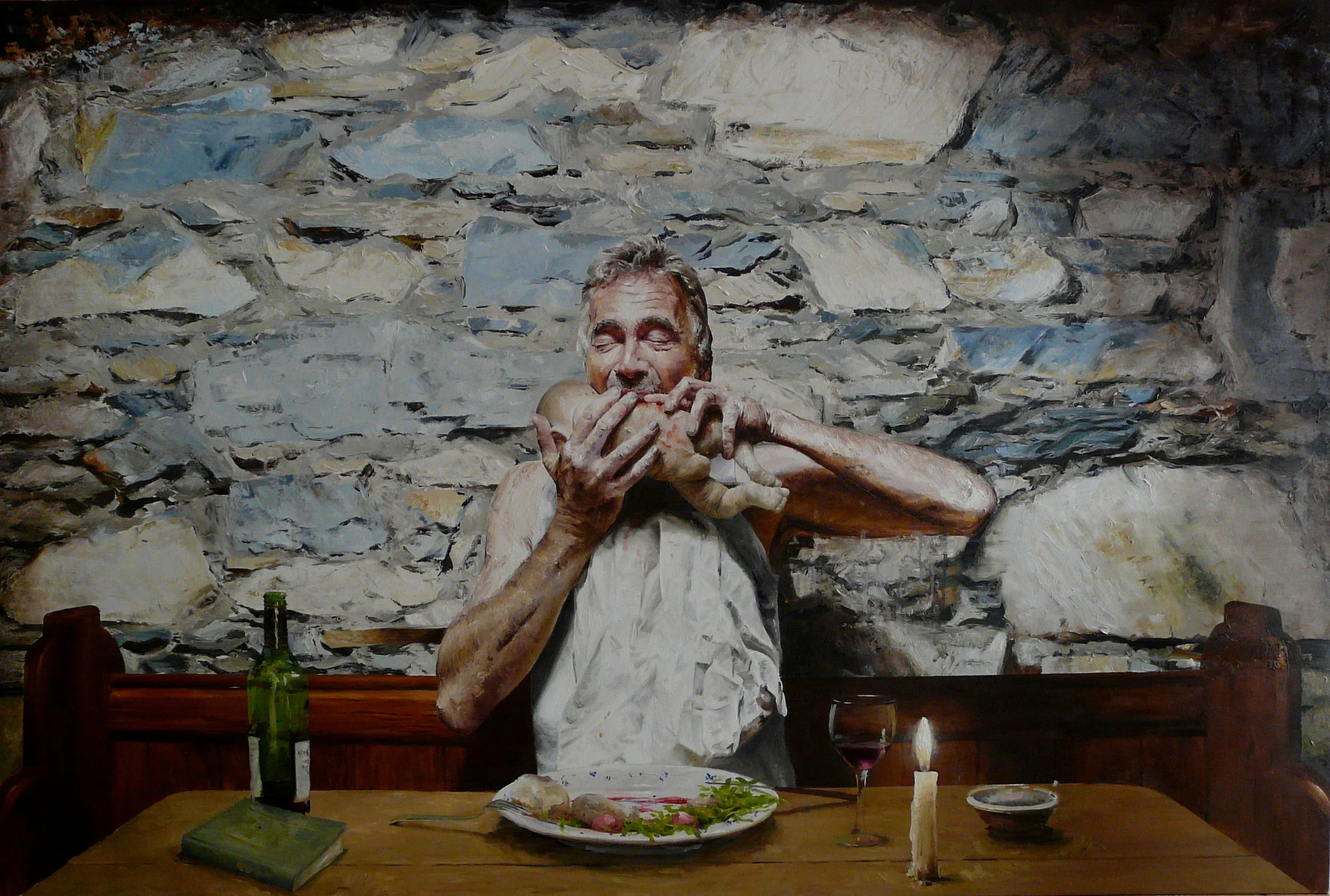 Kristiania Oil on canvas | 100 x 150 cm
