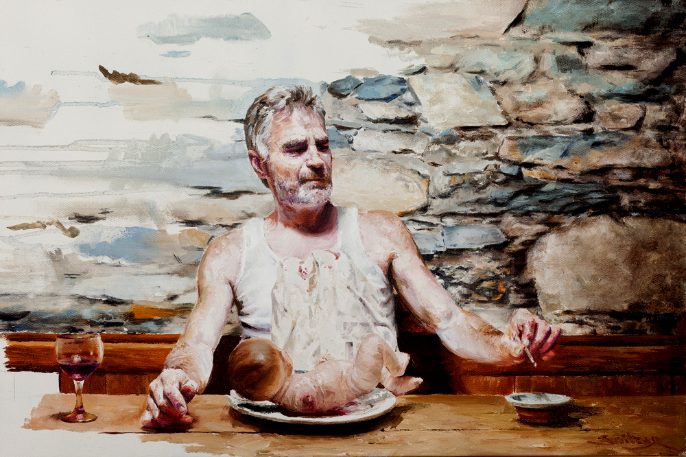 Kristiania Study Oil on canvas | 50 x 60cm