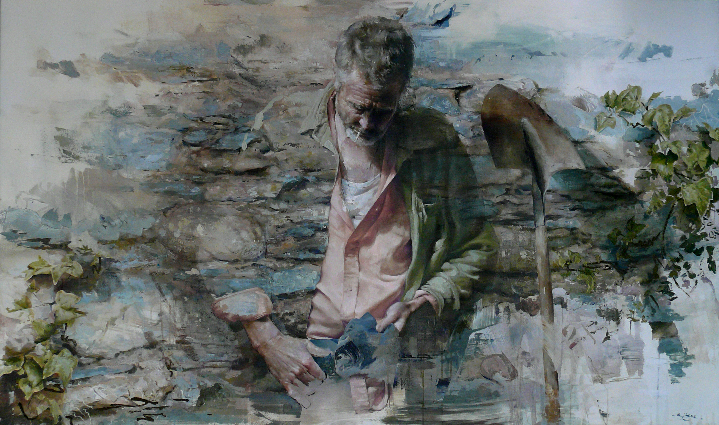 Sisyphus Oil on canvas | 90 x 150cm