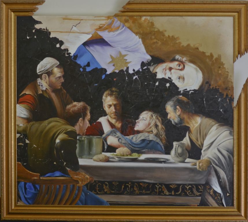 Revolution Eve Oil on canvas | 107 x 122cm